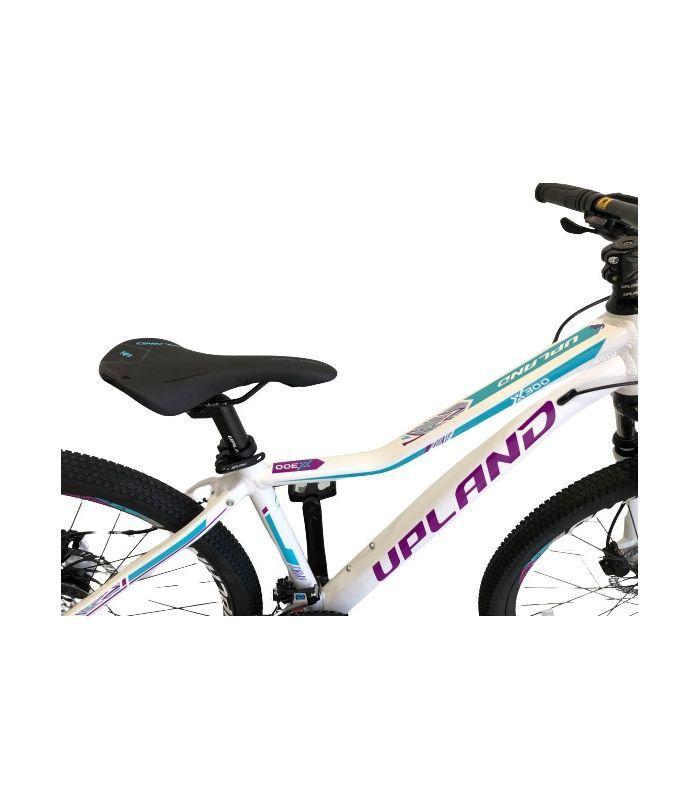 Bicicleta UPLAND X300 Mujer Frenos Hidráulicos Color Blanco-1