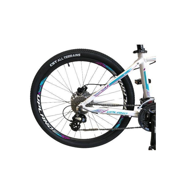 Bicicleta UPLAND X300 Mujer Frenos Hidráulicos Color Blanco-4