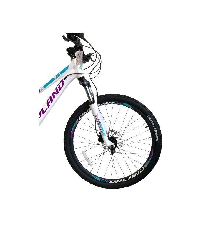Bicicleta UPLAND X300 Mujer Frenos Hidráulicos Color Blanco-3