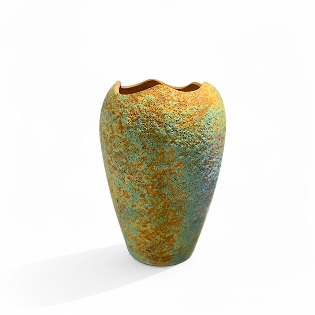 Jarron Ceramica Verde-0