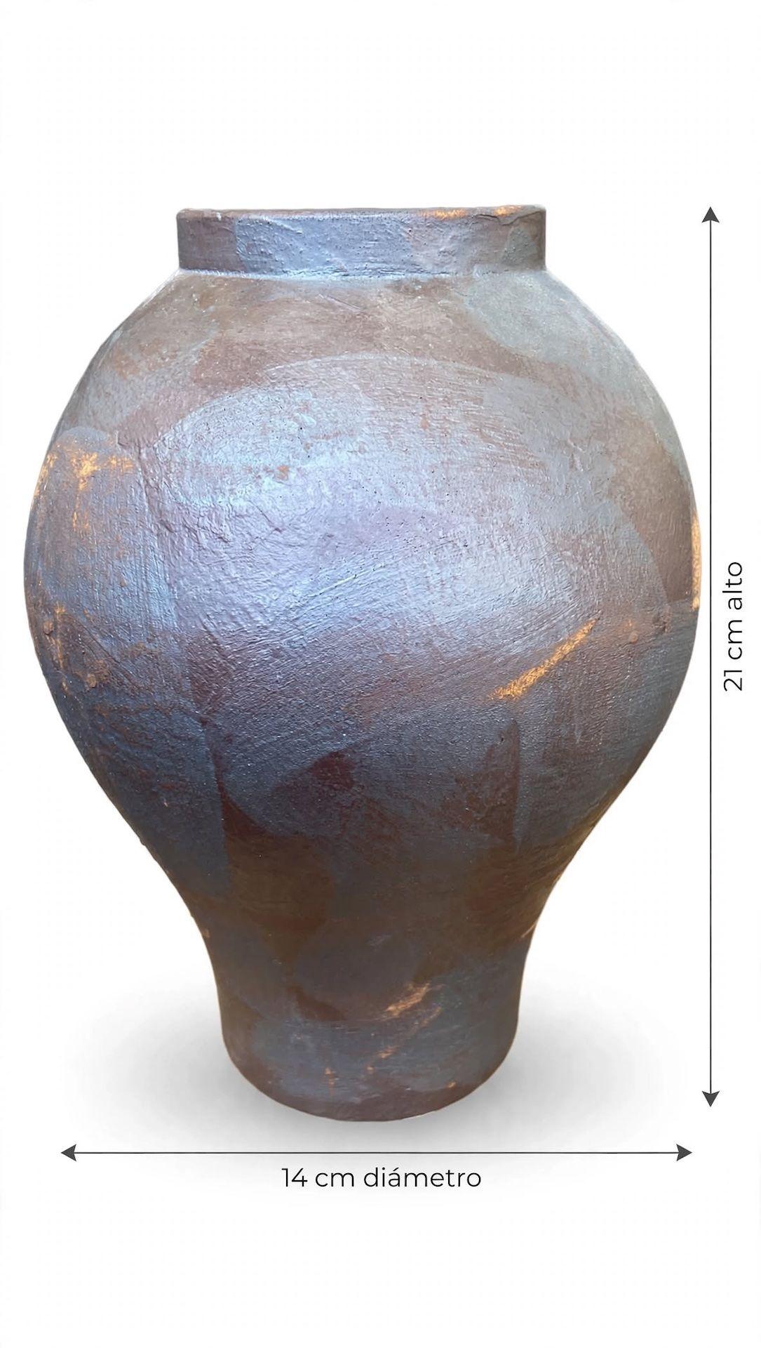 JARRON LOTA CERAMICA BICOLOR-3