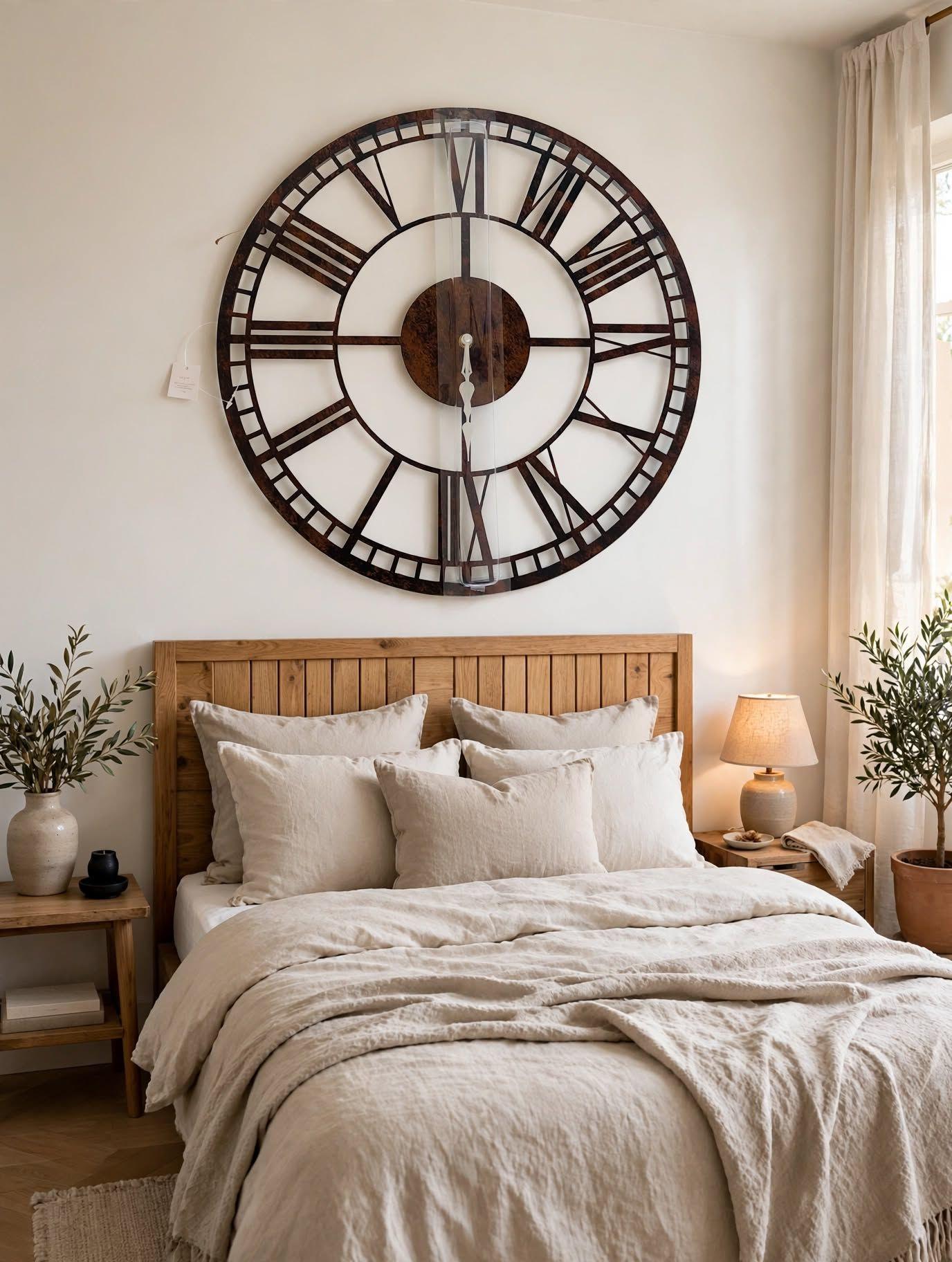 RELOJ DE PARED NUMEROS ROMANOS-1