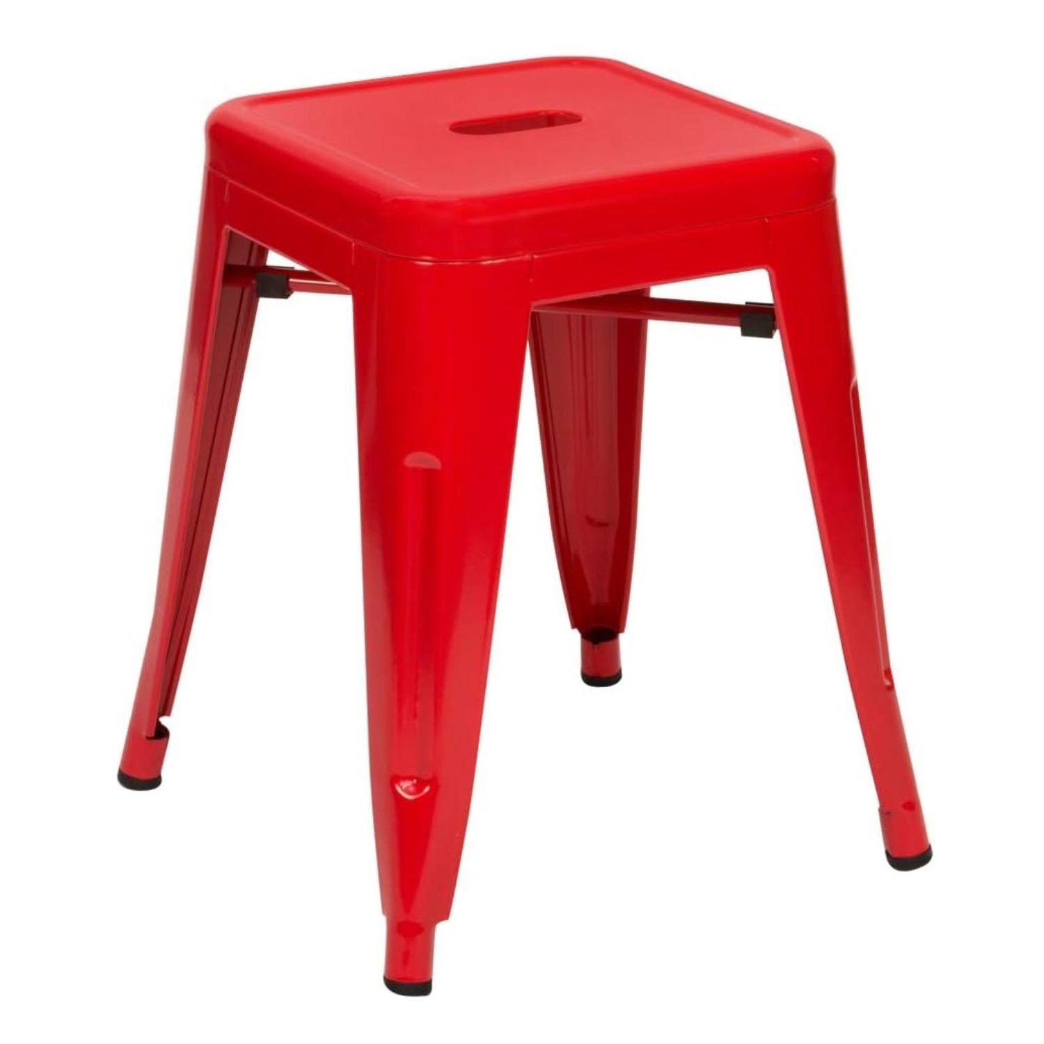 Pack 2 Unidades Piso Tolix Rojo Brillante-4
