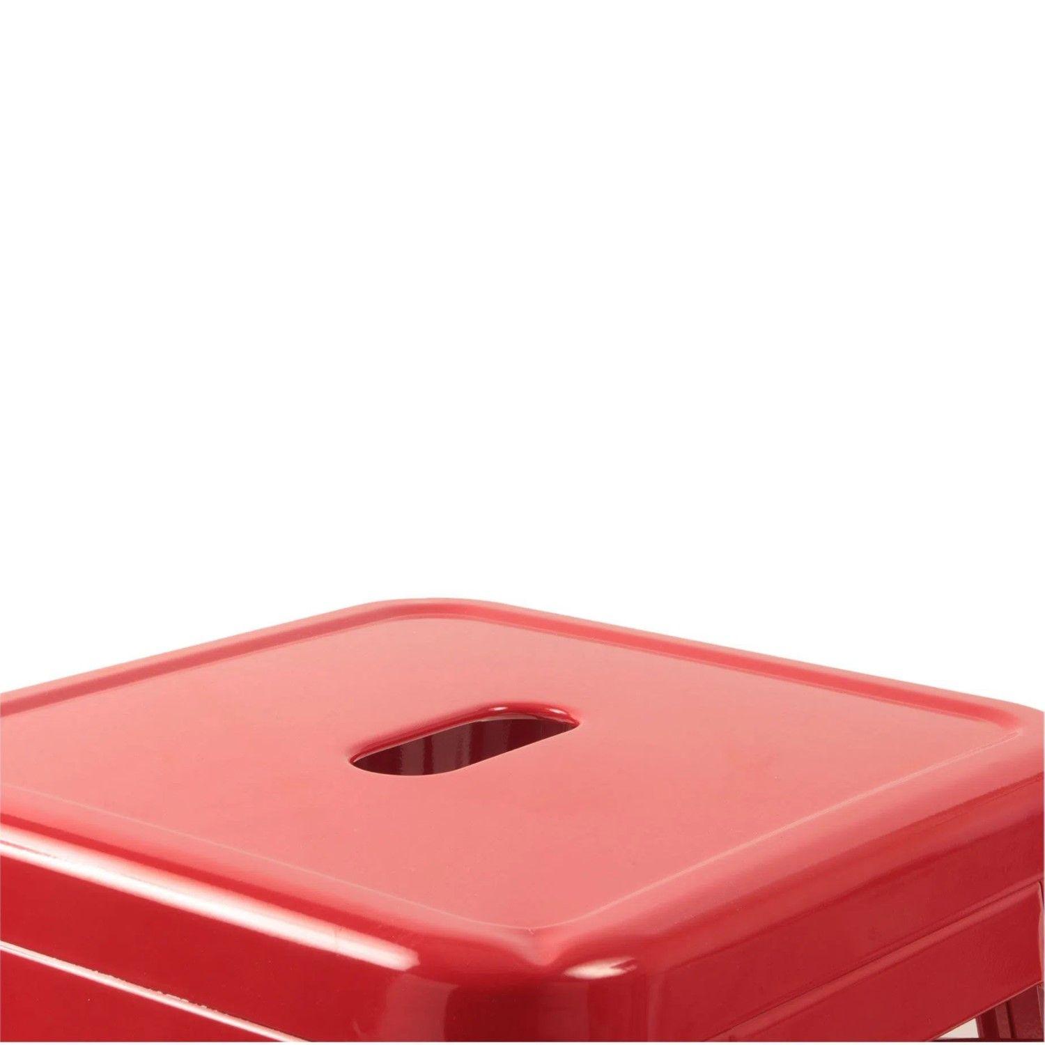 Pack 2 Unidades Piso Tolix Rojo Brillante-6