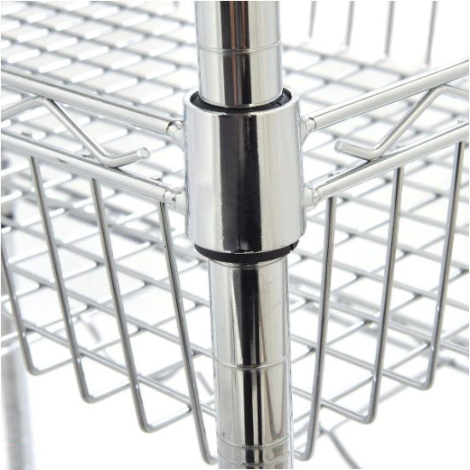 Estante 3 Canastos 90x45x150 cm. Capacidad 300 kg.-4