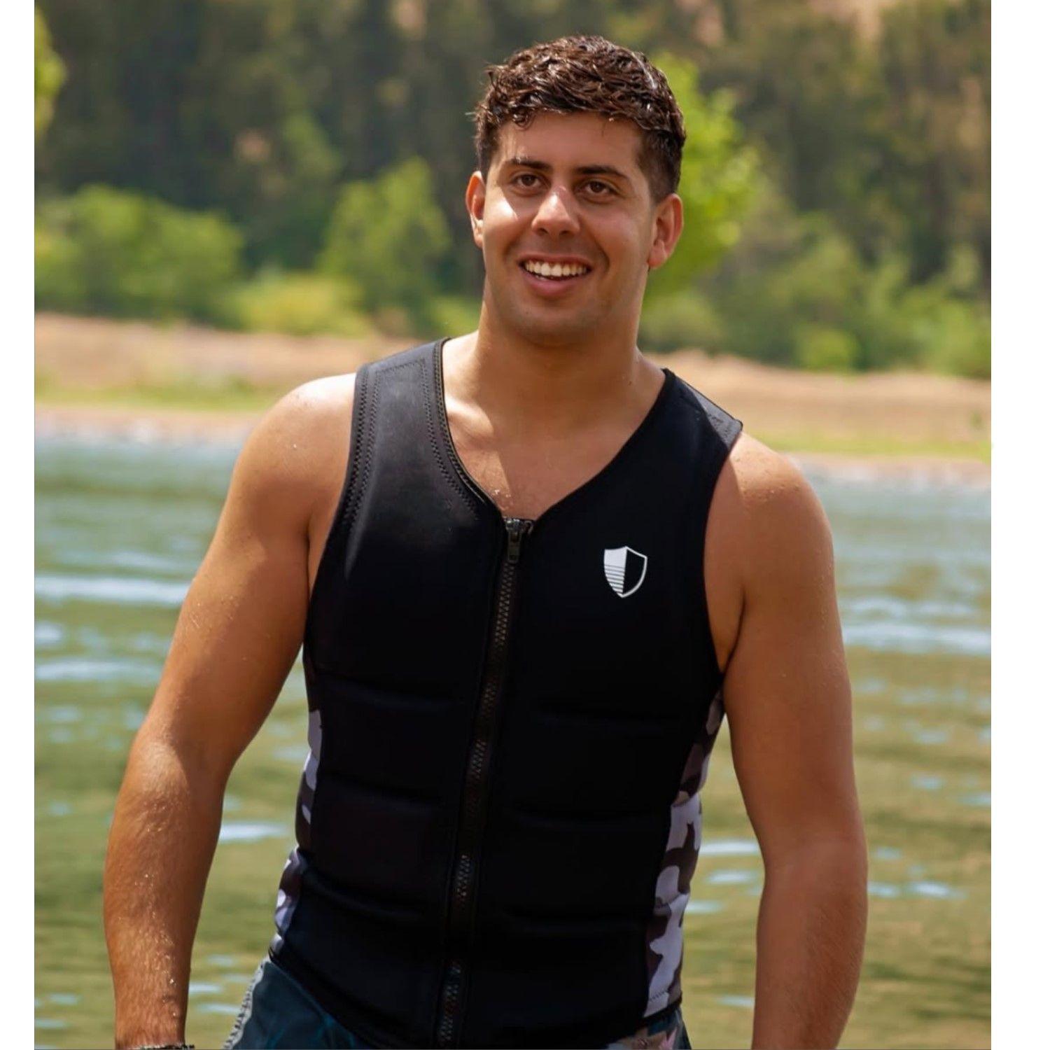 Chaleco de Impacto 2025 Black-Camo Men's XXL-2