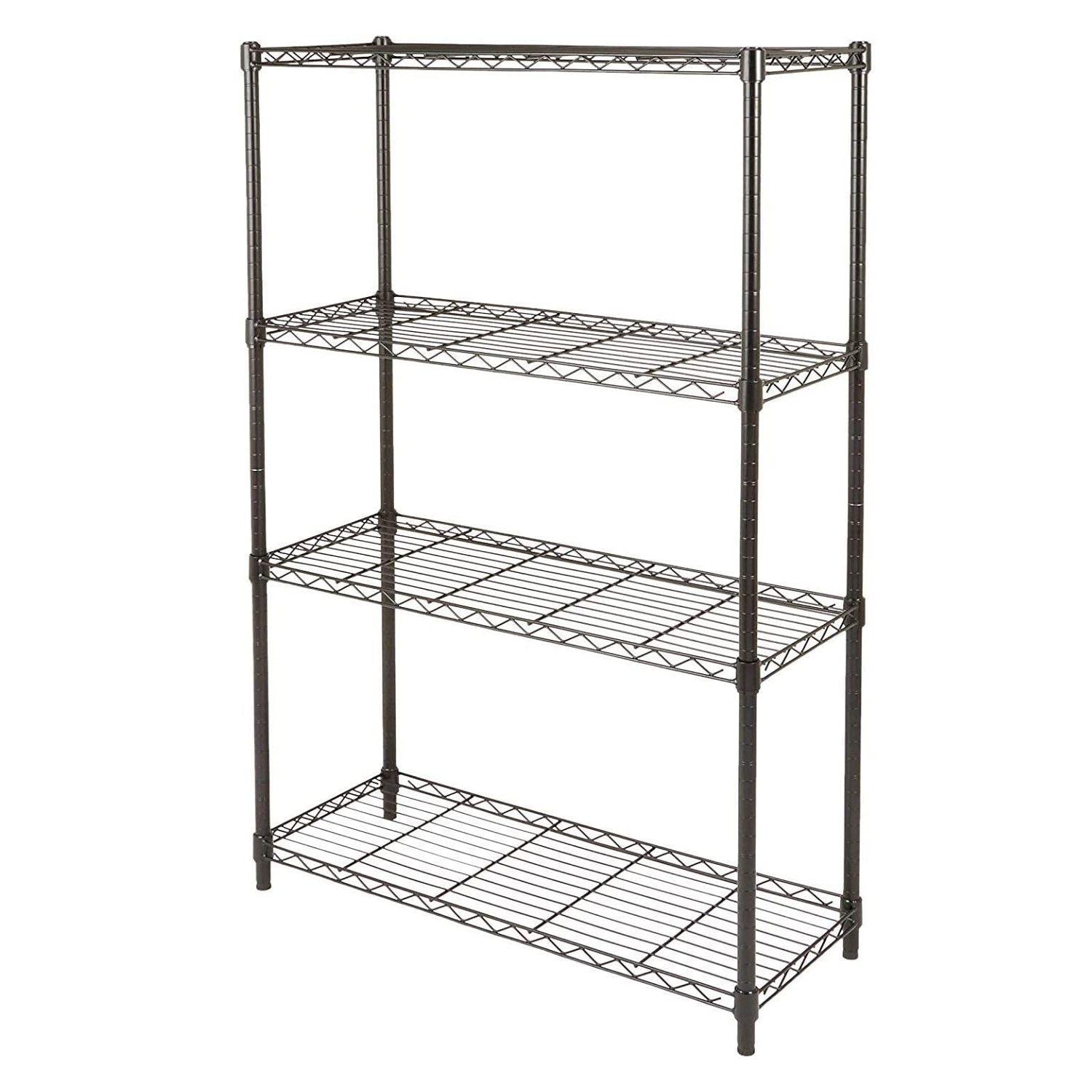 Estante 90x35x150 cm. Acero Pintado 4 bandejas Capacidad 480 kg.-2