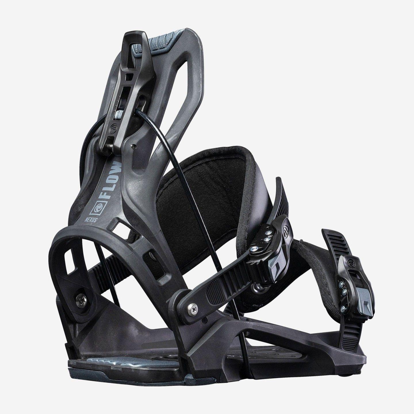 Fijacion Snowboard Flow Nexus Fusion Black-0