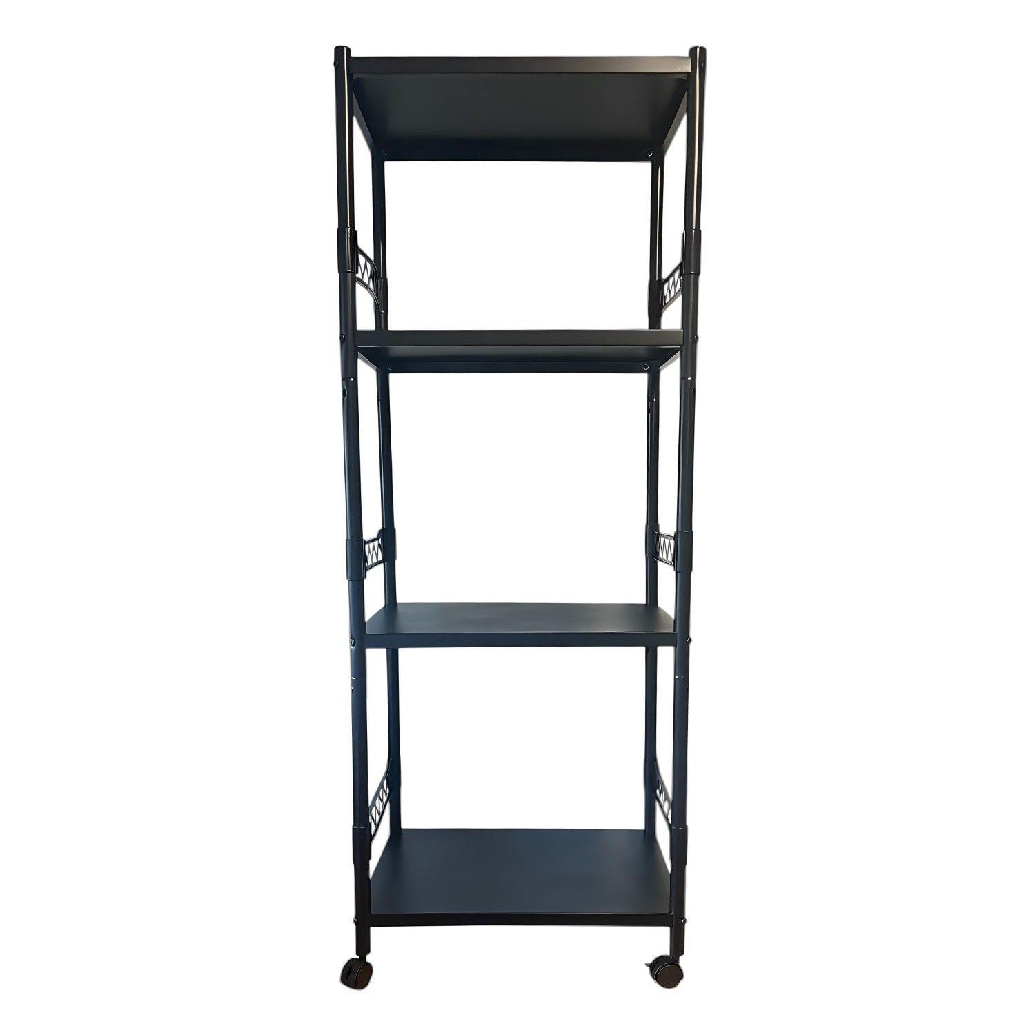 Estante Deco 4 Bandejas Acero 50x40x132 cm-5