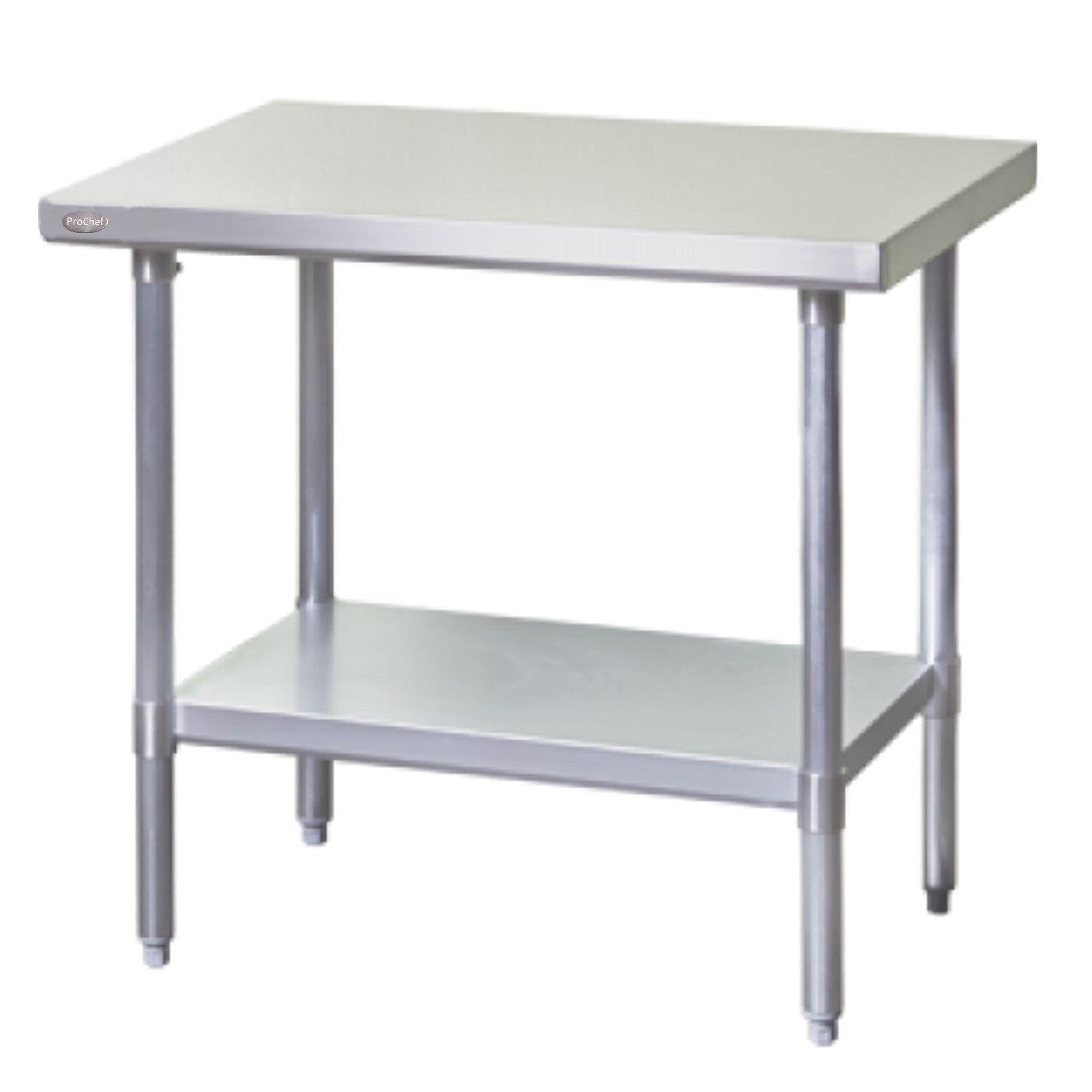 Mesón Central 90x60x85 cm Acero Inoxidable-1