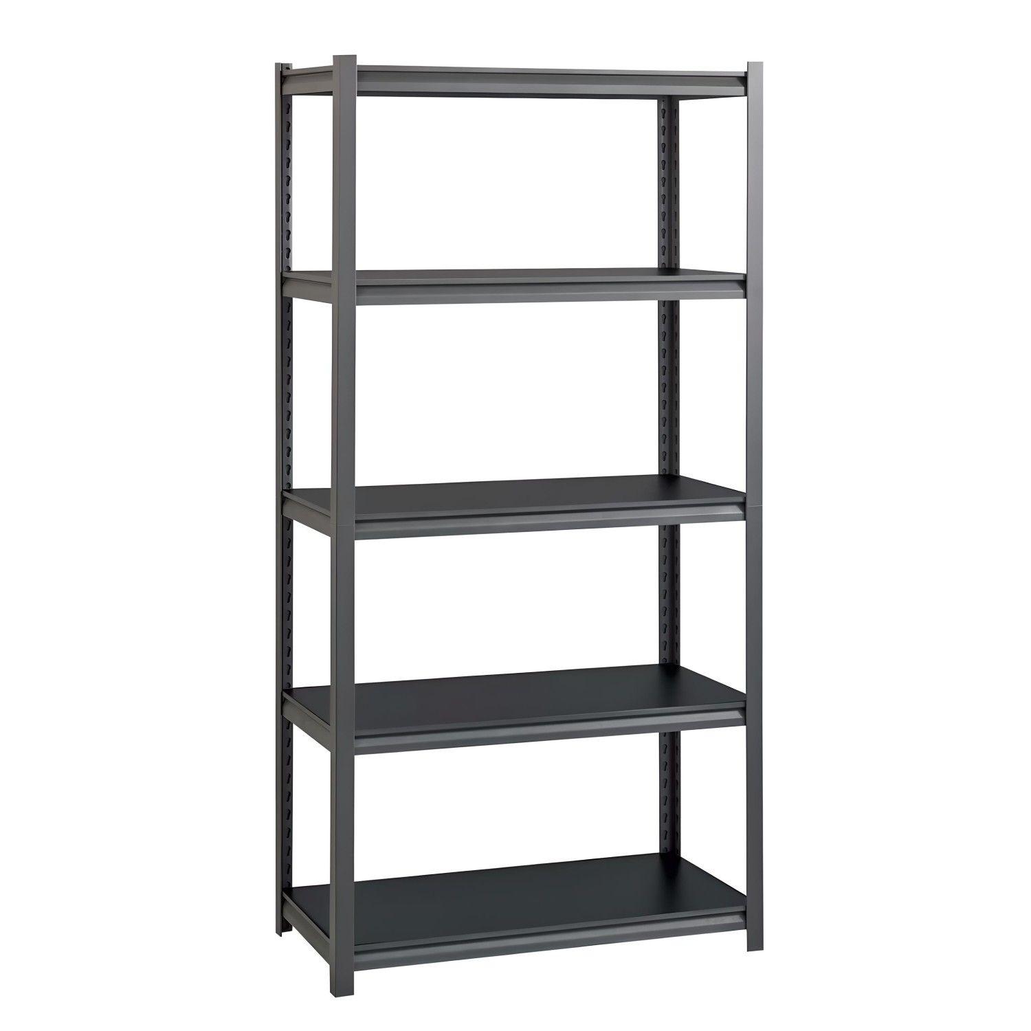Estante Acero Sin Ranuras 90x45x180 cm. 1350 Kg.-0