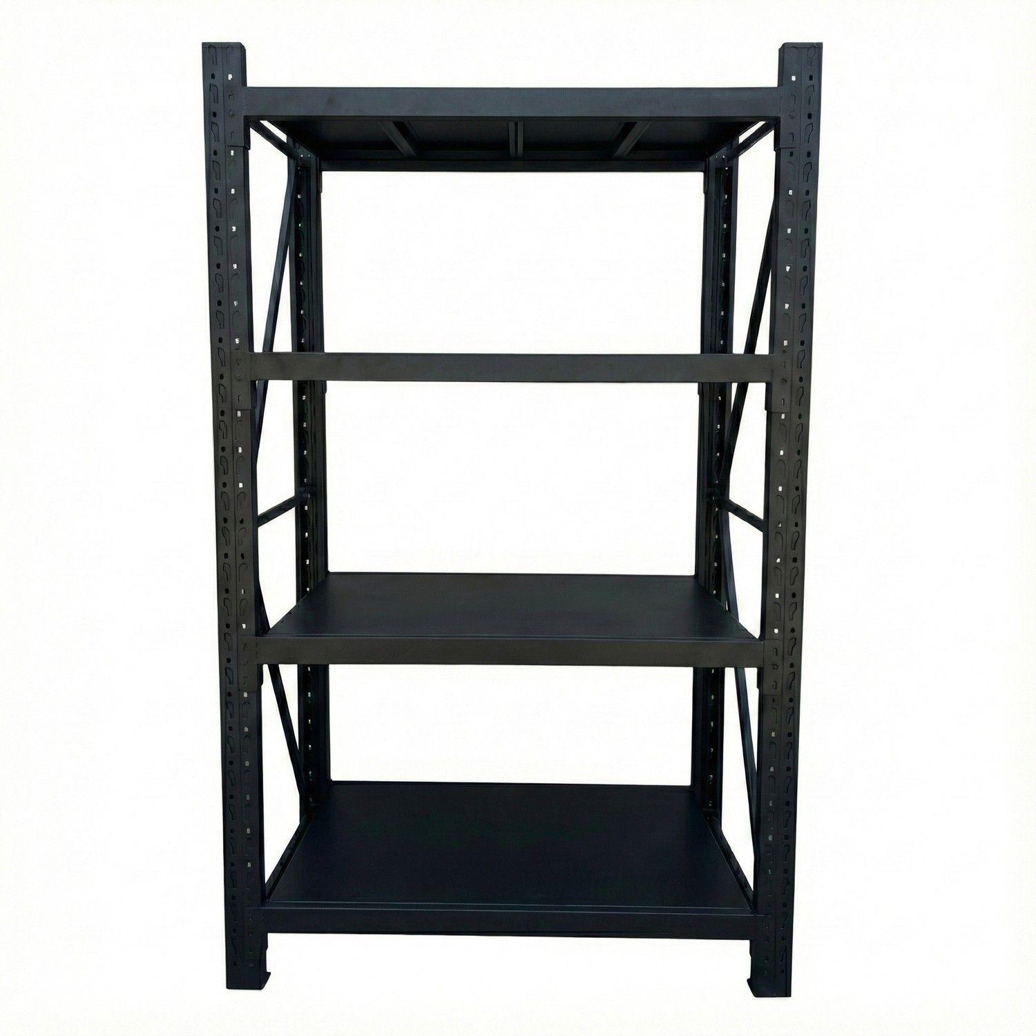 Estante Mini Rack 120x60x200 cm 800 kg Negro-0