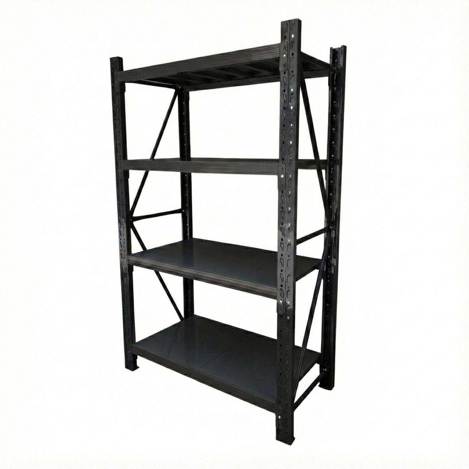 Estante Mini Rack 120x60x200 cm 800 kg Negro-2
