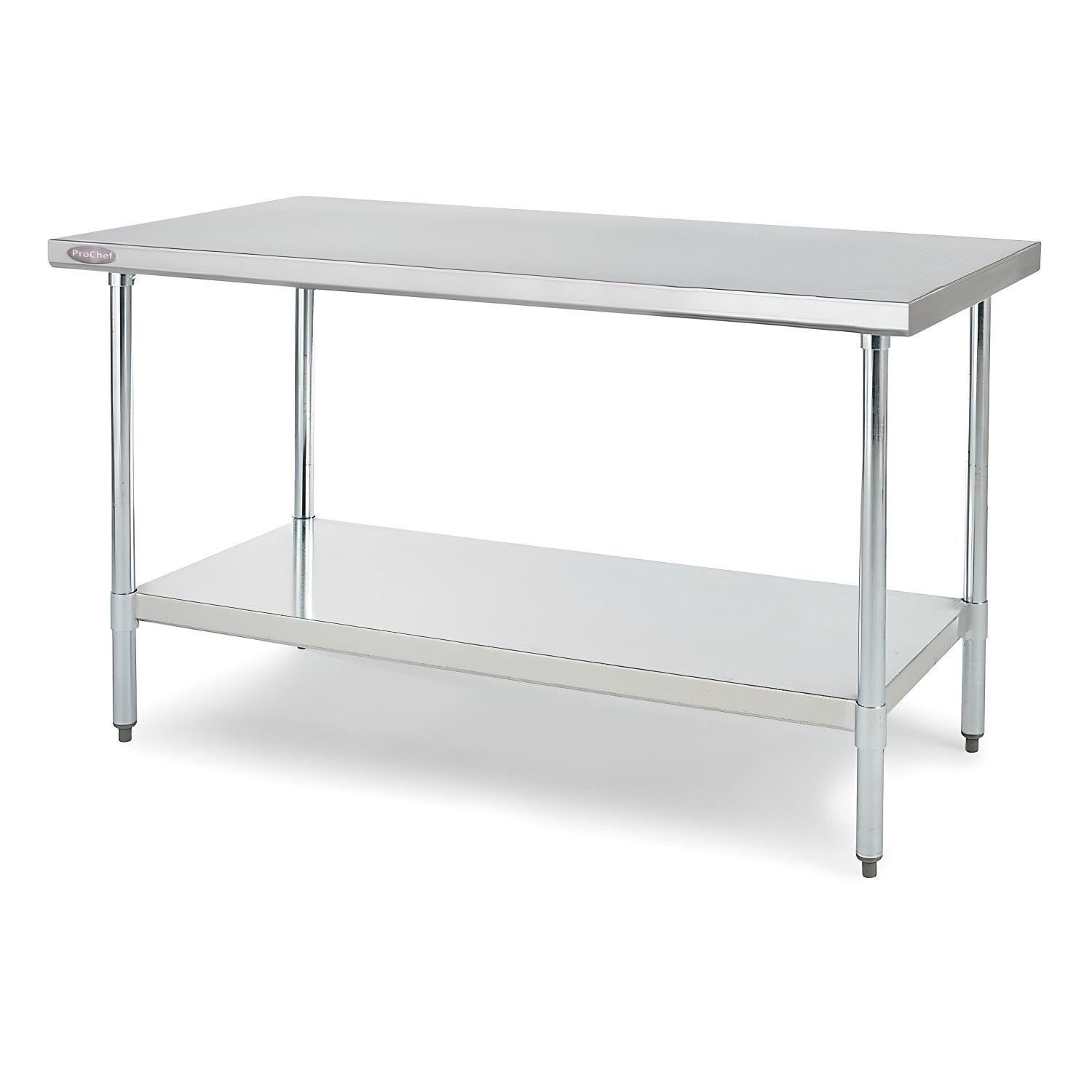 Meson Centro ECO Acero Inoxidable 140x60x85 cm.-2