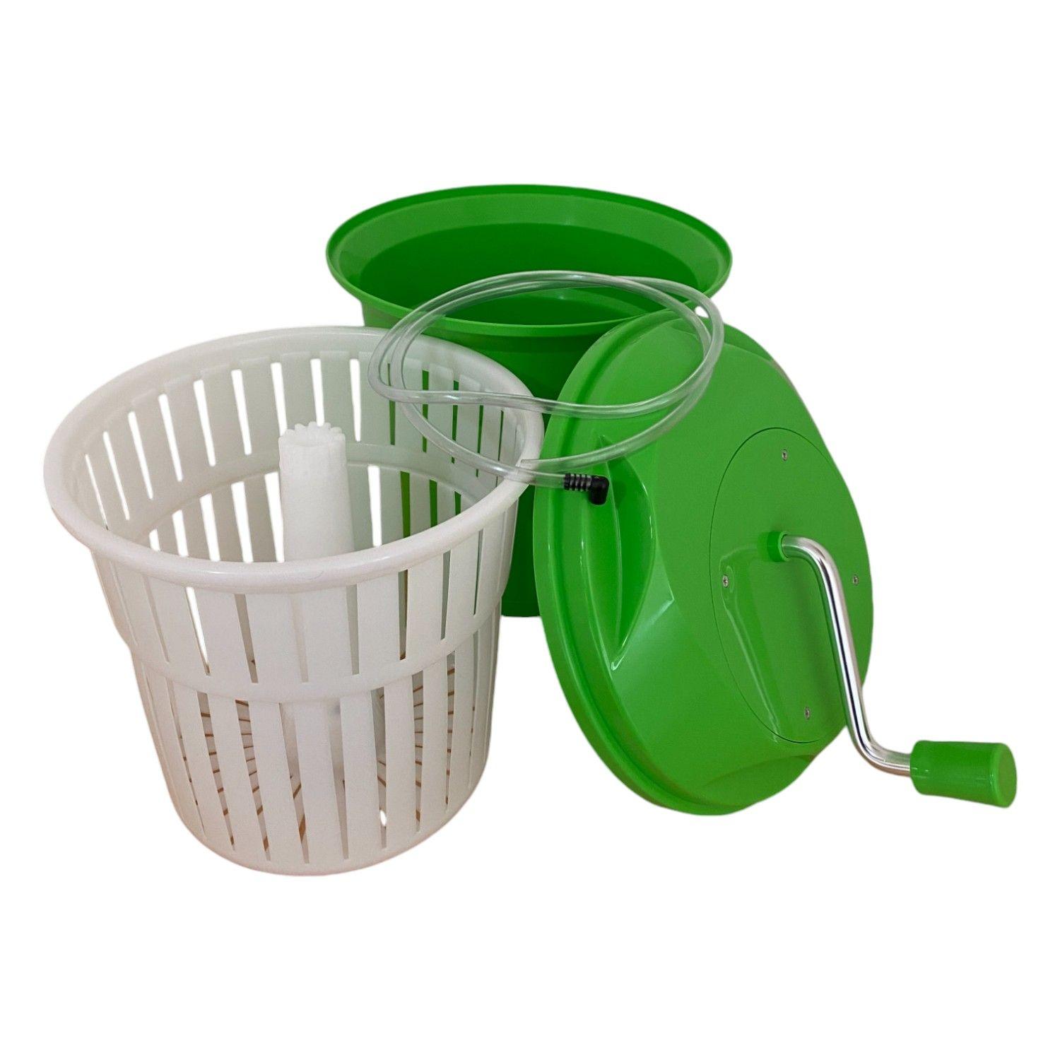 Centrifugador Secador de Verduras Capacidad  12 Lts - Verde-0