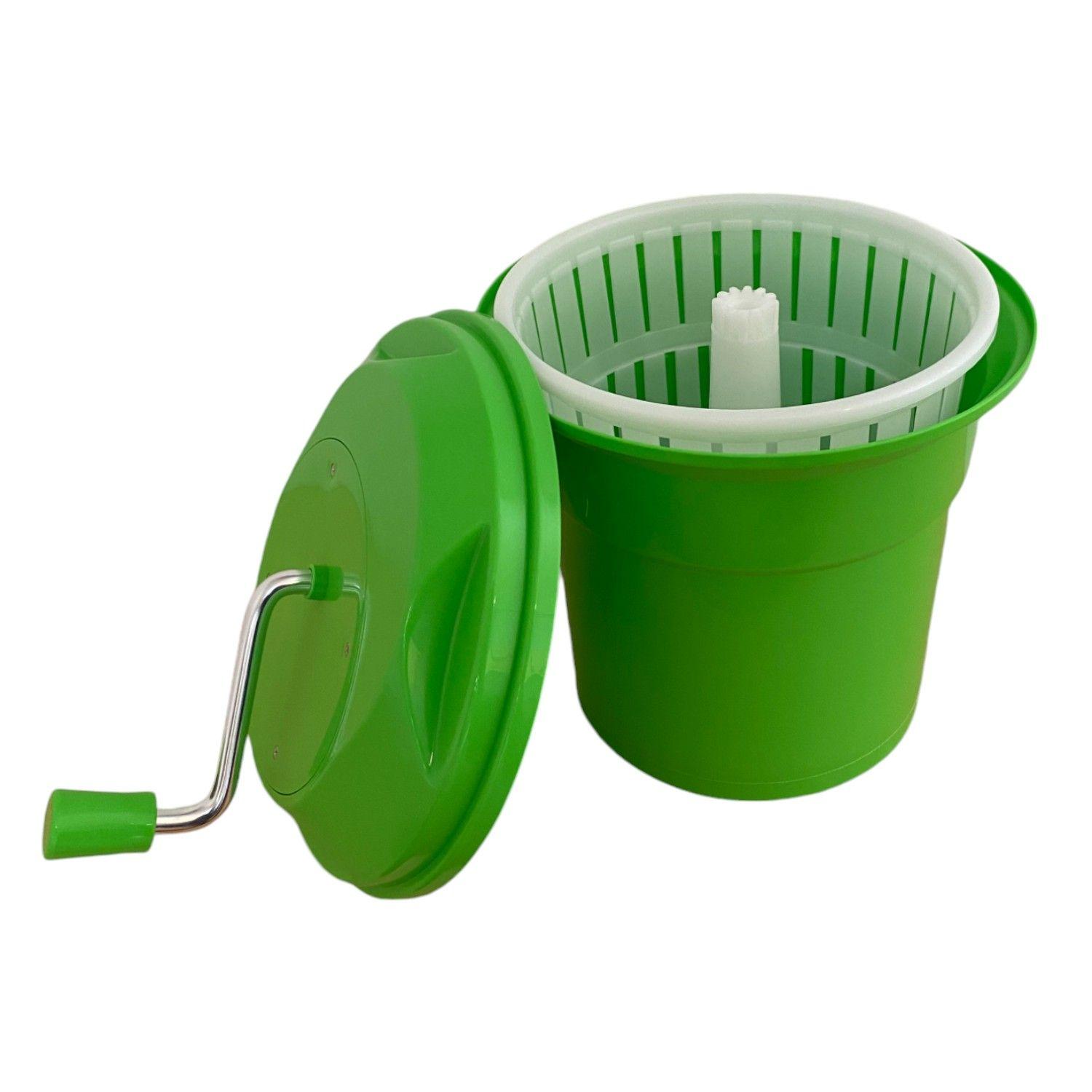 Centrifugador Secador de Verduras Capacidad  12 Lts - Verde-2