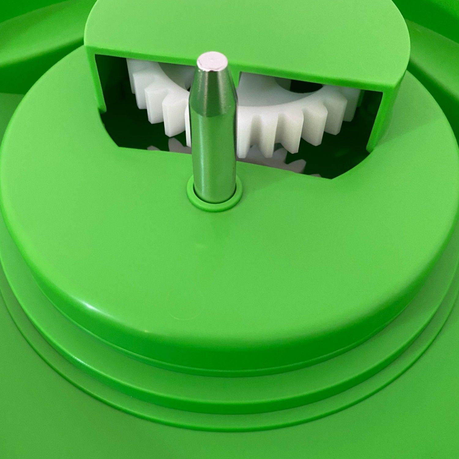 Centrifugador Secador de Verduras Capacidad  12 Lts - Verde-3