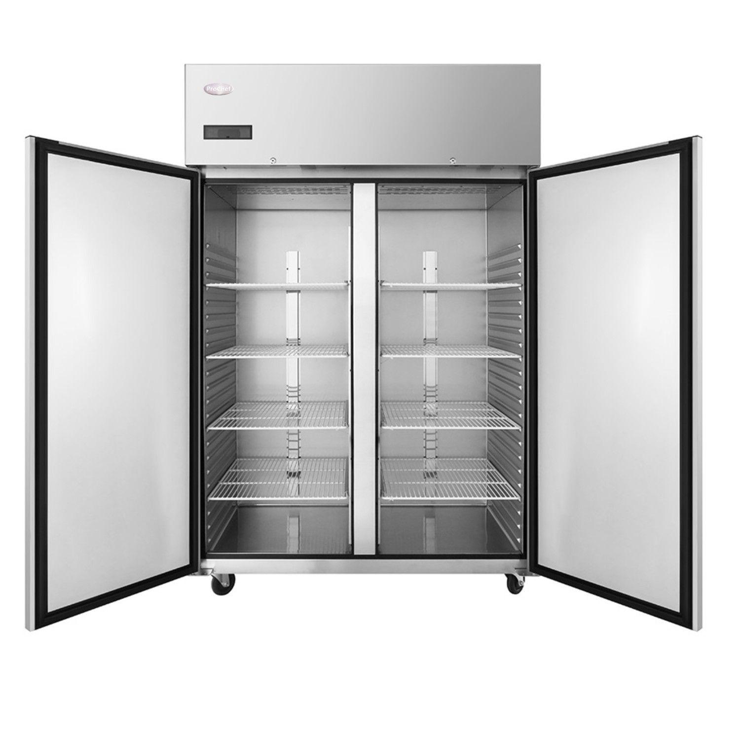 Refrigerador Industrial 860 Lt Acero Inox. Frío Forzado-2