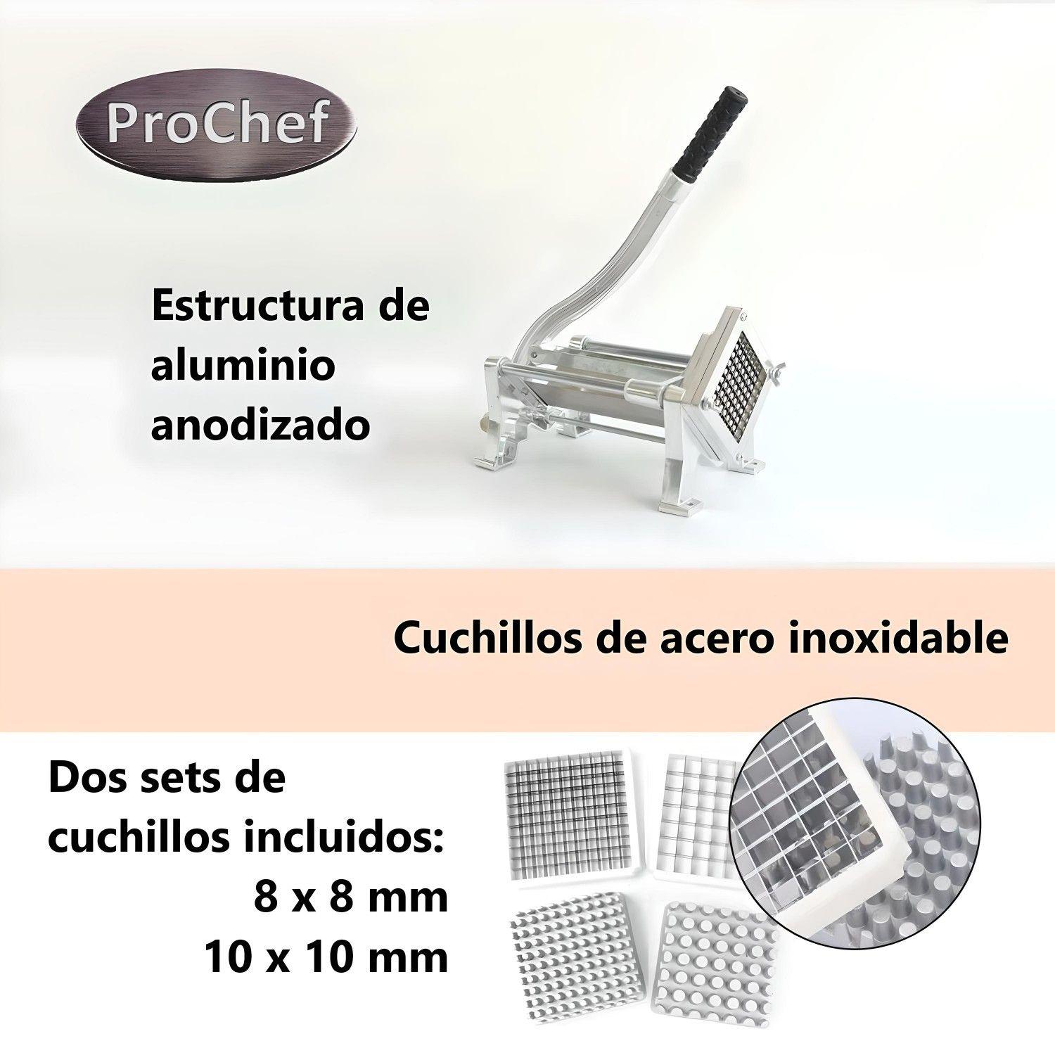 Cortador Picador manual de papas 8 y 10 mm.-4