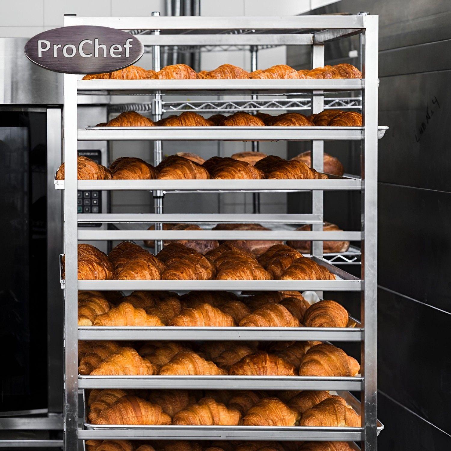 Pack 6 Bandejas Gastro GN 2/1 x 40 mm Acero Inoxidable-2