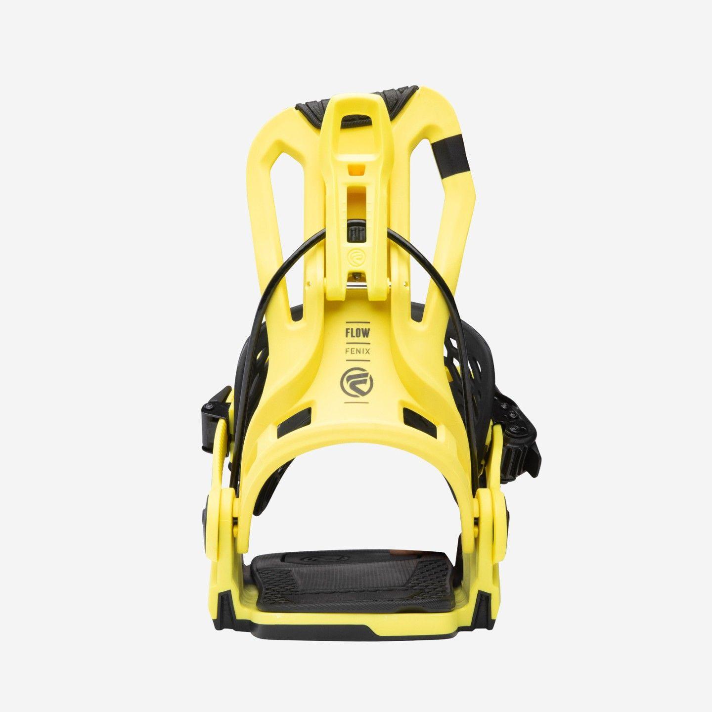 Fijacion Snowboard Flow Fenix Fusion Blacklemon-2