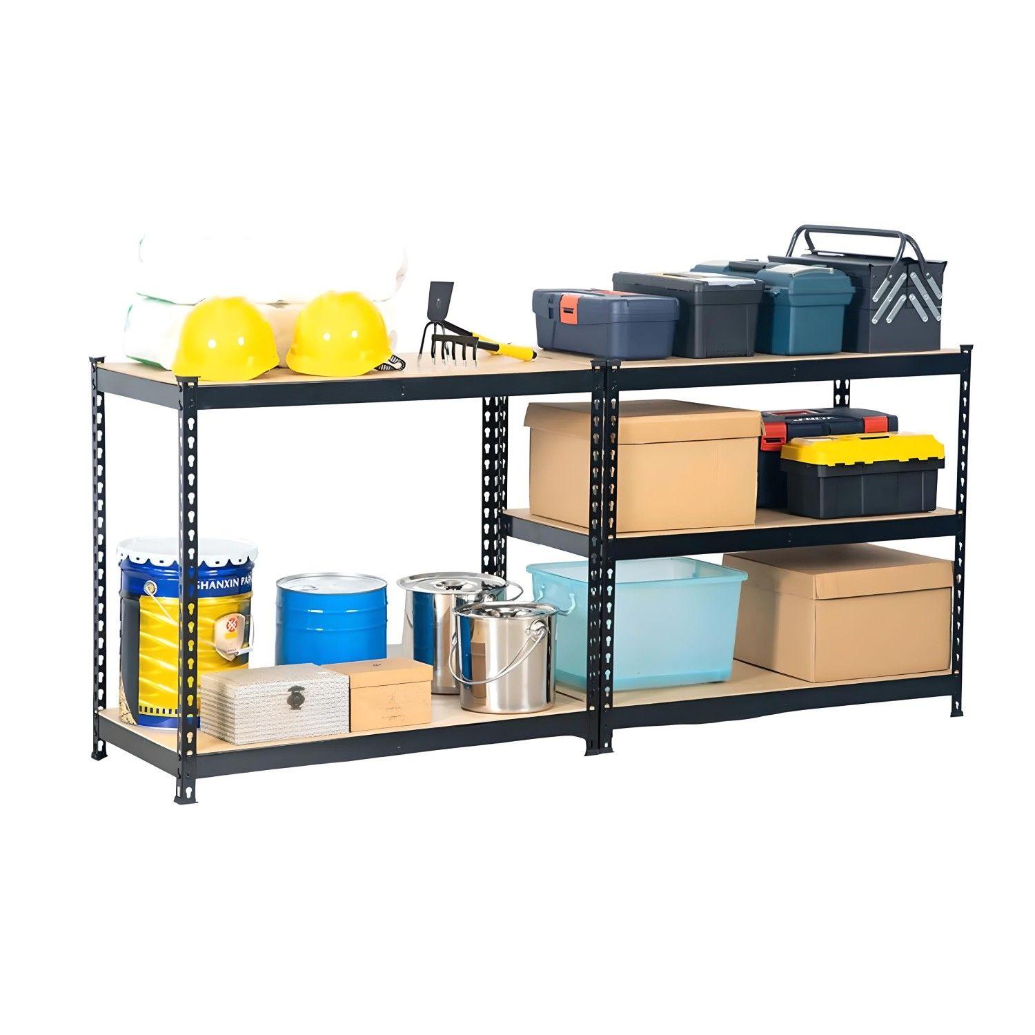 Estante Acero 120x45x180 cm 5 Bandejas. 1375 Kg.-2