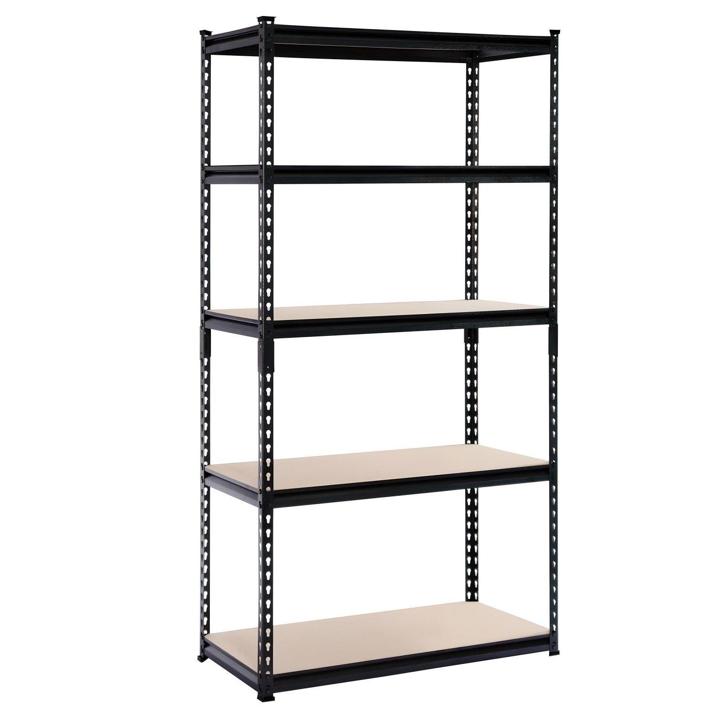 Estante Acero 90x45x180 cm 5 Bandejas. 1375 Kg.-9