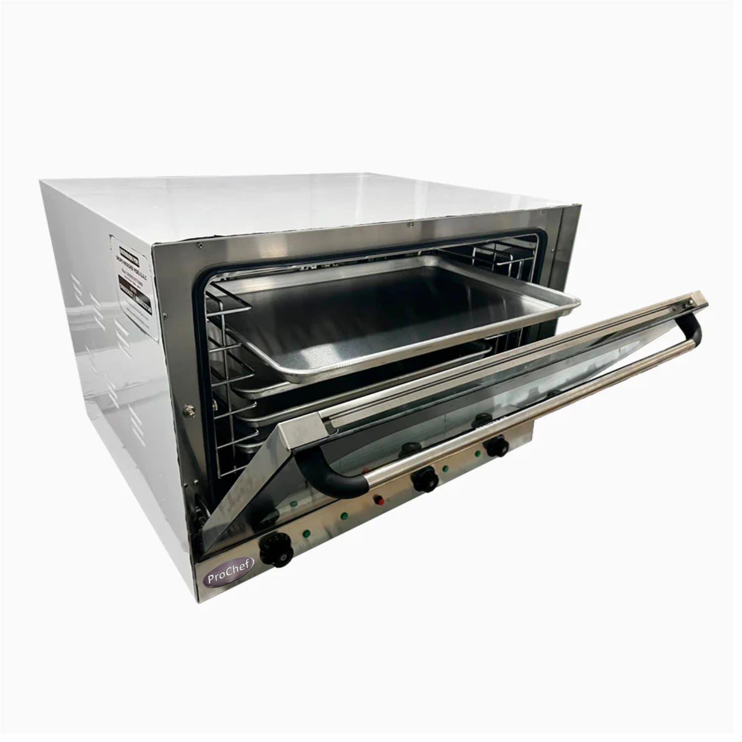 Horno Convector Elec. 4 bandejas 60x40 Vapor Grill-6