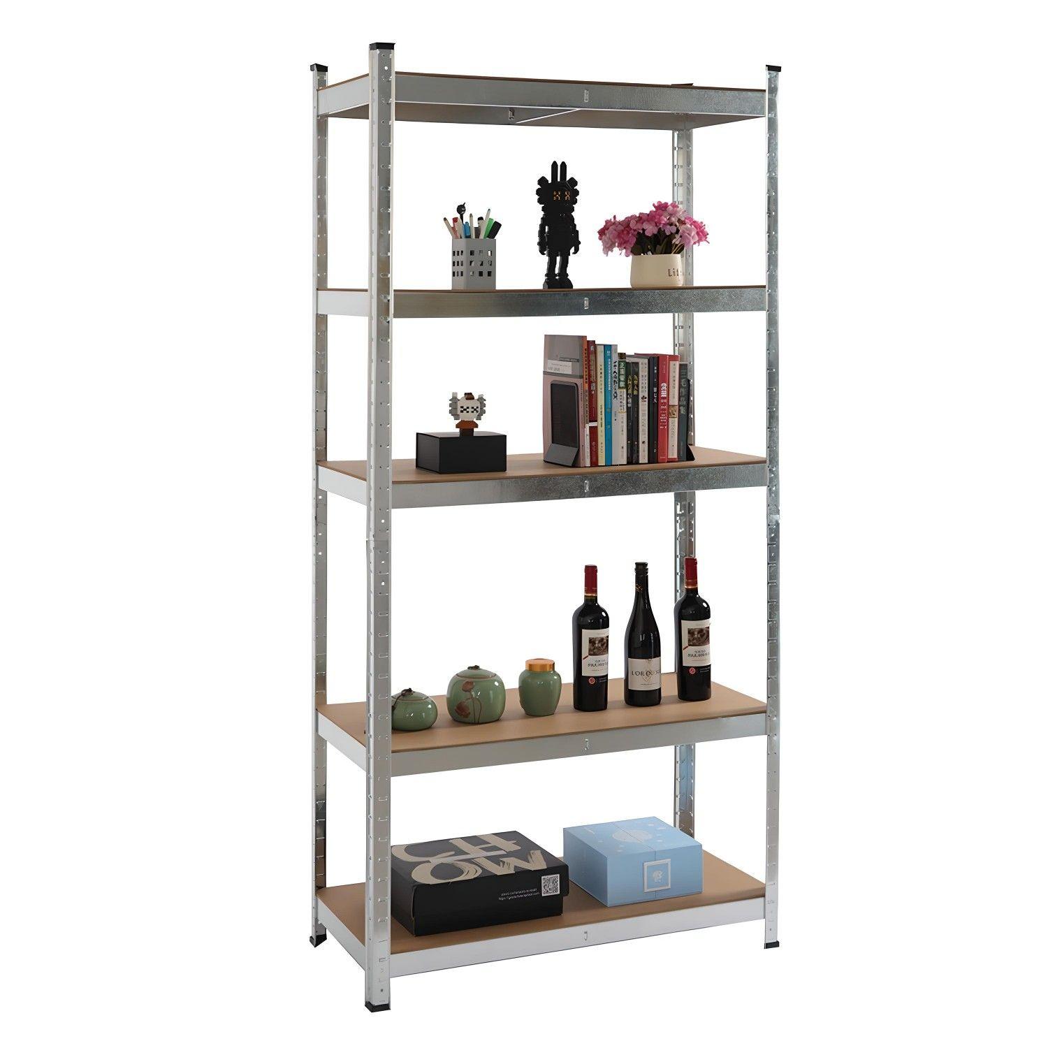 Estante Acero Galvanizado 90x40x180 cm. Cap 875 Kg-6