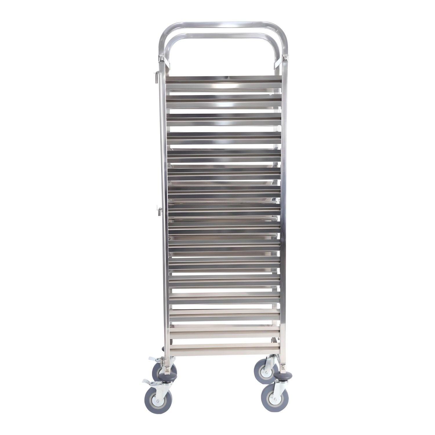 Carro Bandejero 15 Bandejas GN 1/1. Acero Inox.-2