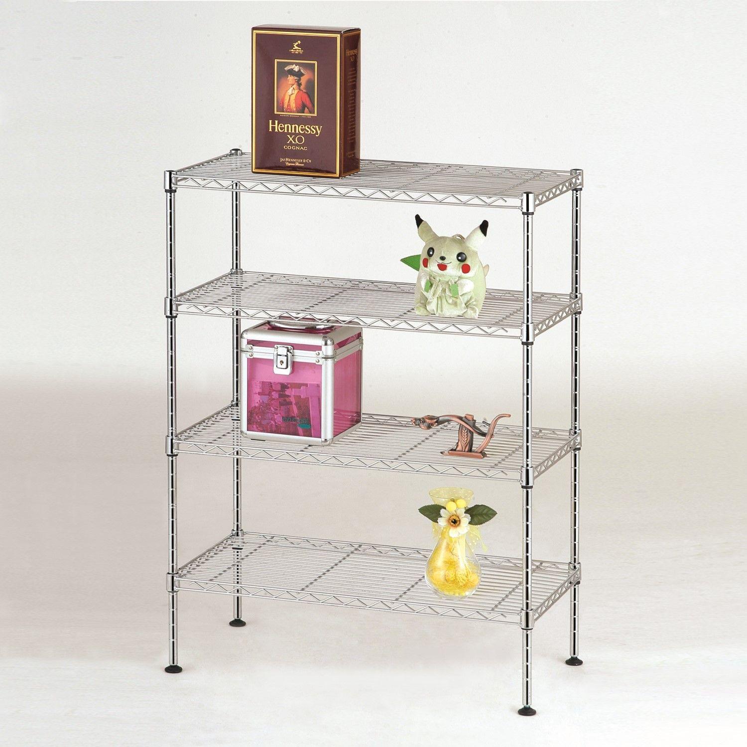 Estante 50x30x80 cm. Acero Cromado. Capacidad 160 kg.-2