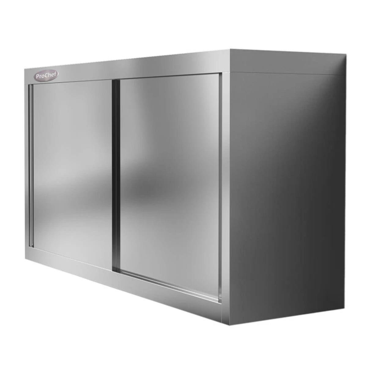 Mueble colgante acero inoxidable 100x65x40 cm-5