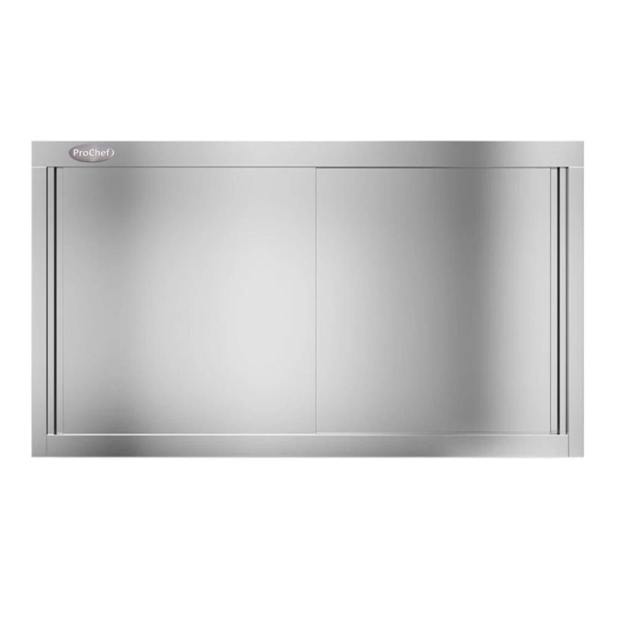 Mueble colgante acero inoxidable 100x65x40 cm-8