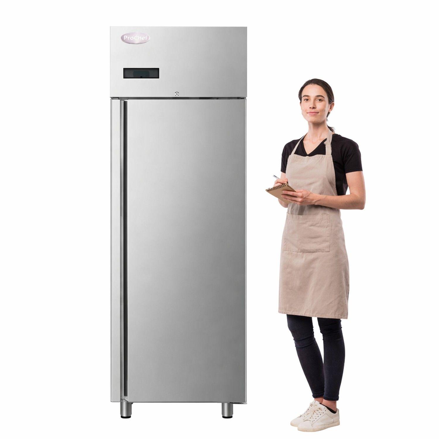 Congelador Industrial 430 Lt Acero Inox. Frío Forzado-1