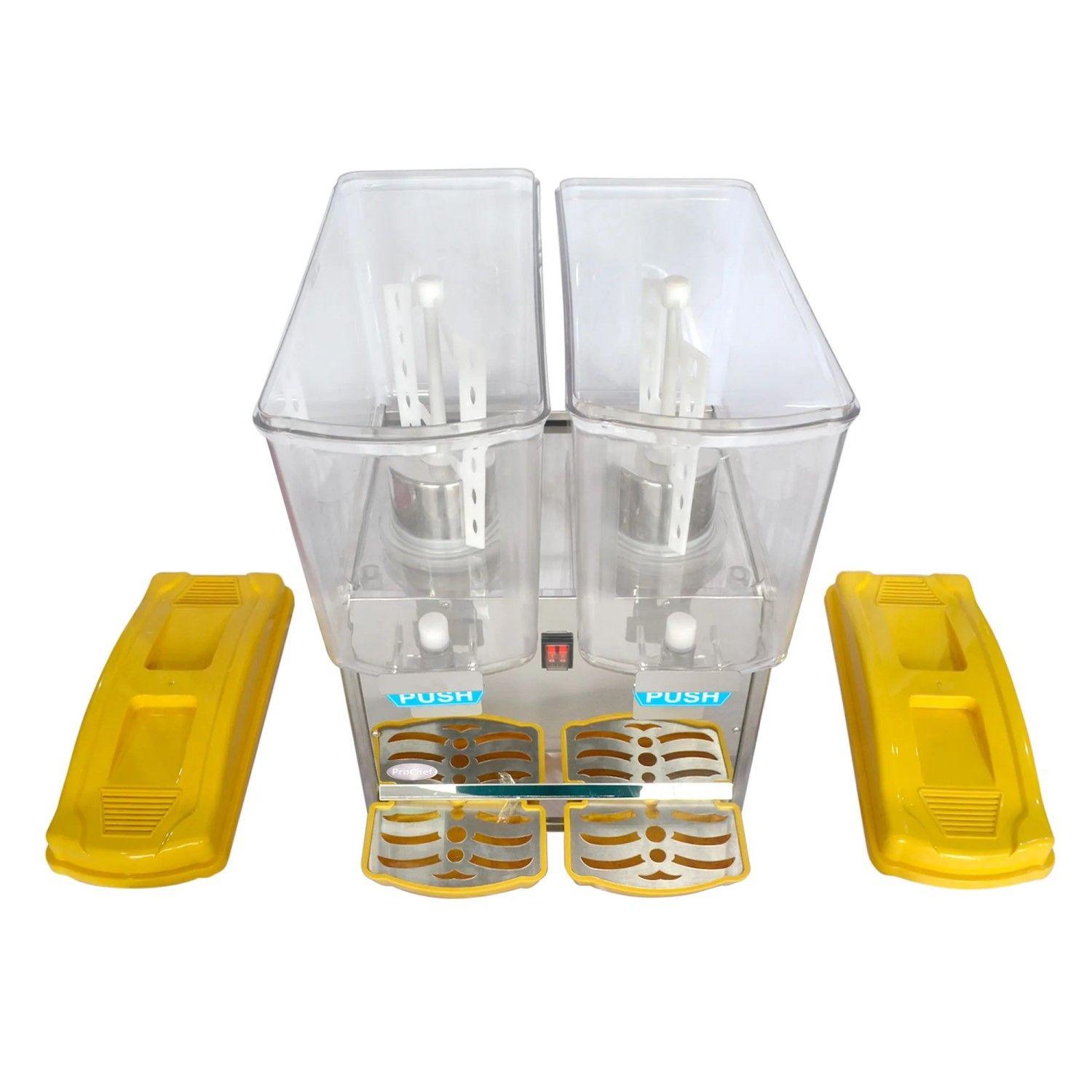 Dispensador de Jugo 2x15 Litros. Acero Inoxidable-4