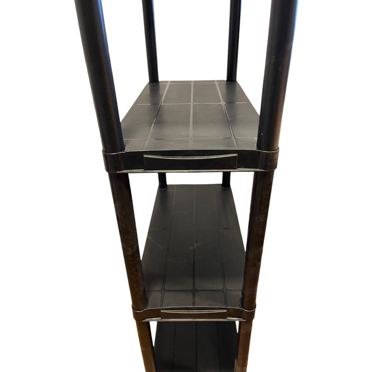 Estante Plástico 60x30x173 cm. 5 Bandejas removibles-5