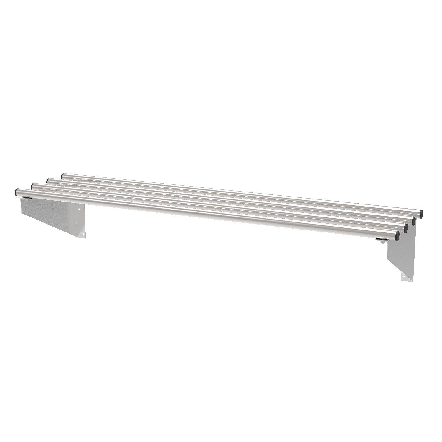 Repisa Tubular ProChef 150x30 cm Pasa Bandejas Acero Inoxidable-0
