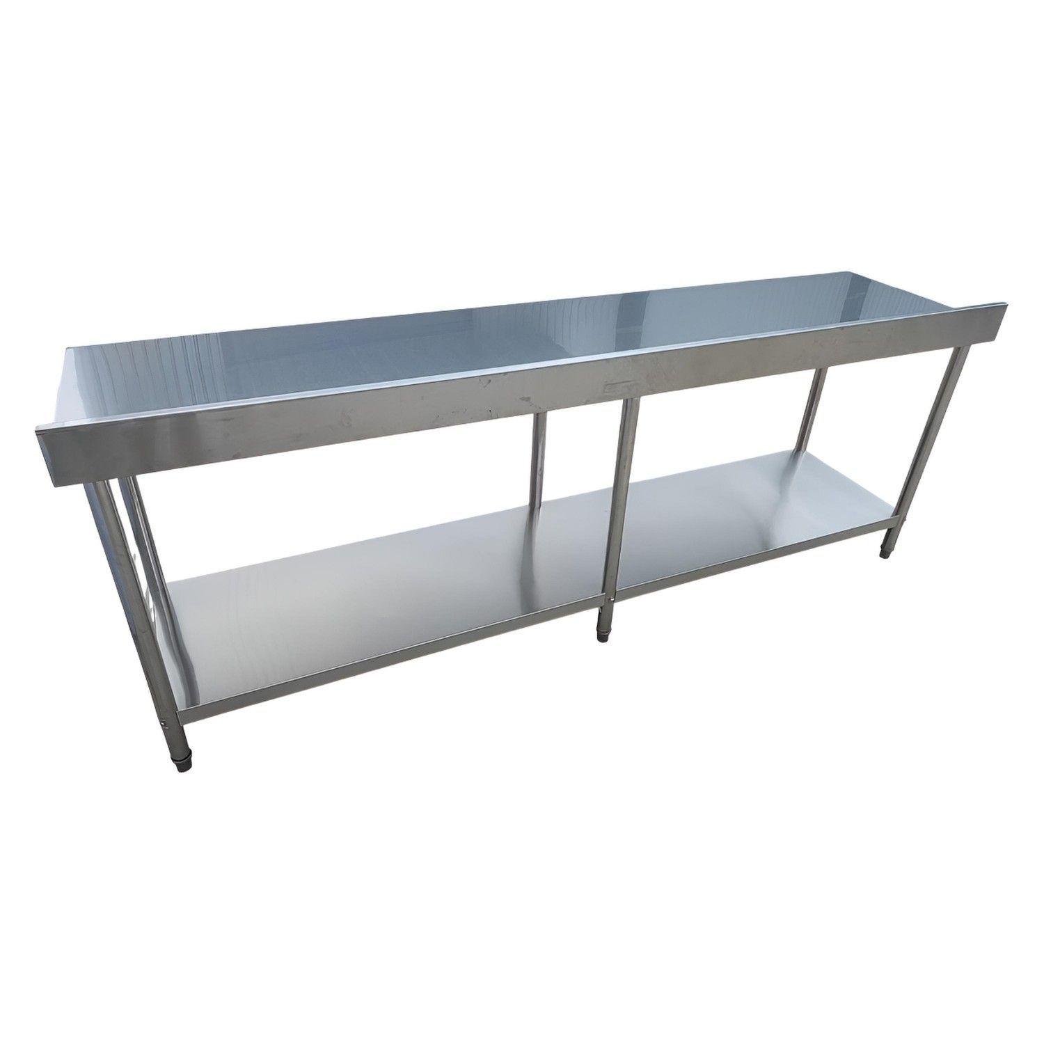 Meson muro 100% inoxidable 240x60x85(+6) cm-4