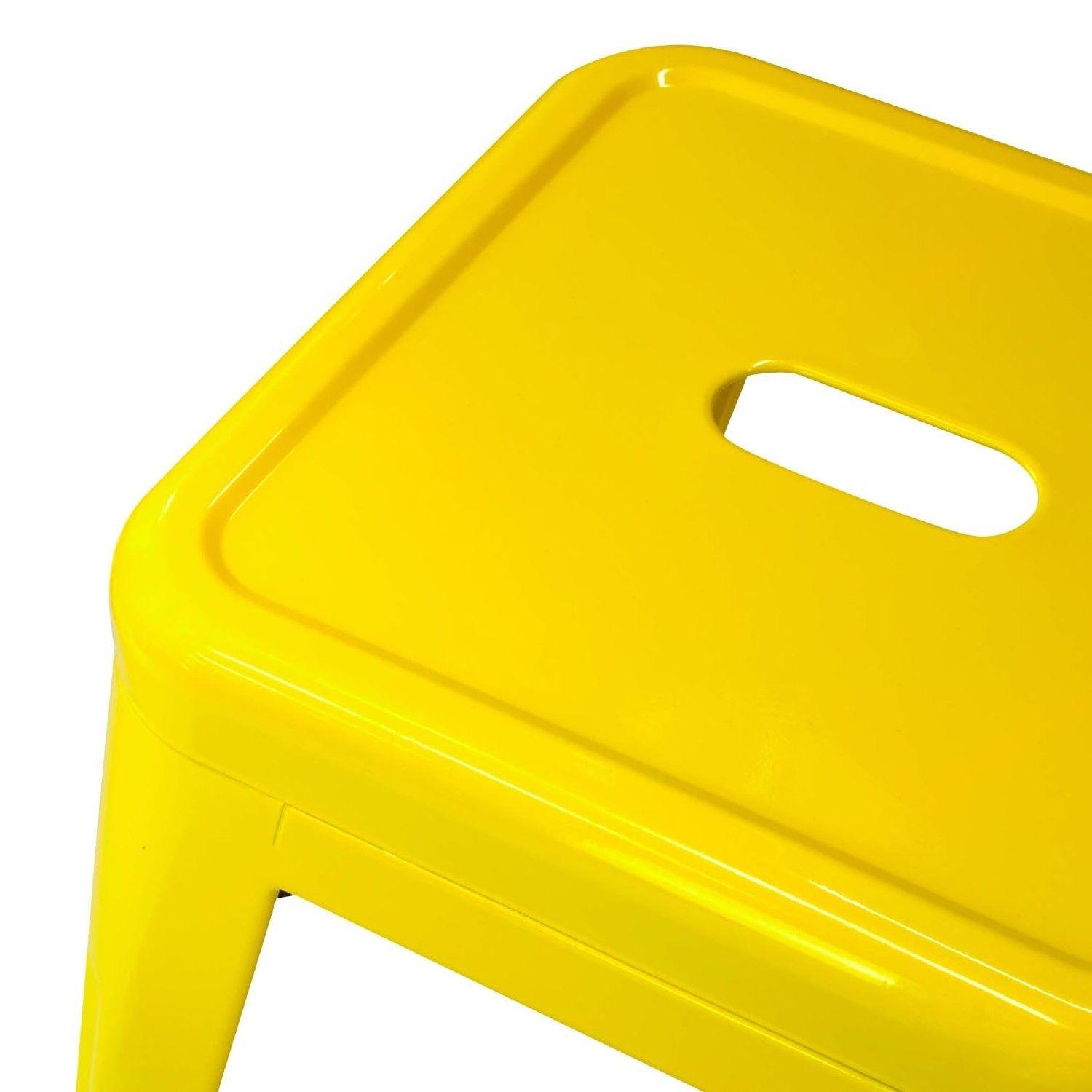 Pack 3 Unidades Piso Tolix Amarillo-6