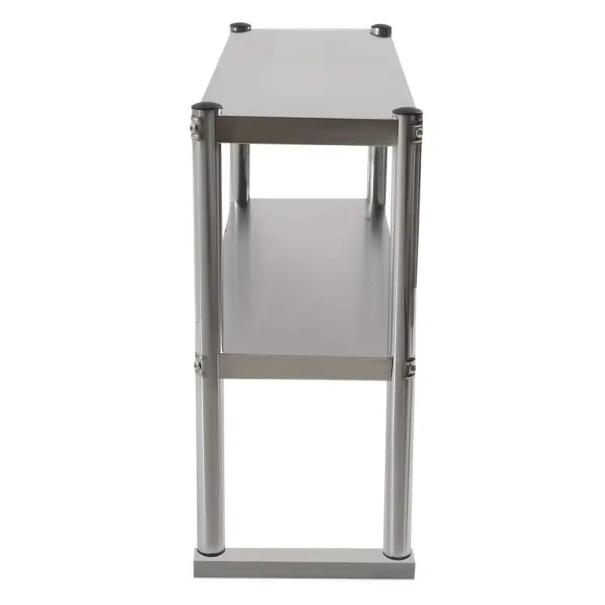 Plateo o Pasa Platos Doble 120x30x60 Cm Acero Inoxidable-3