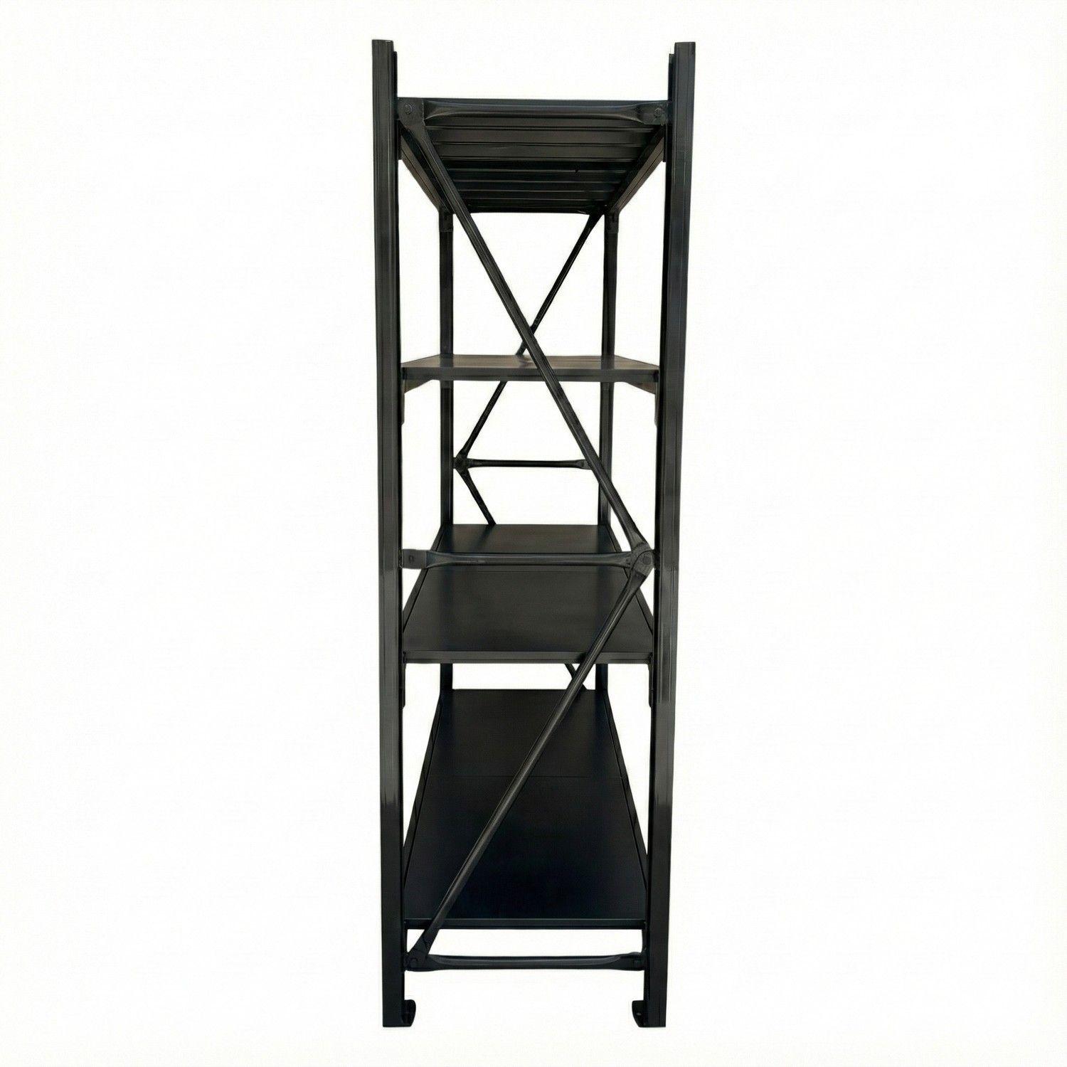 Rack 120x50x200 cm. 800 kg. Negro-2