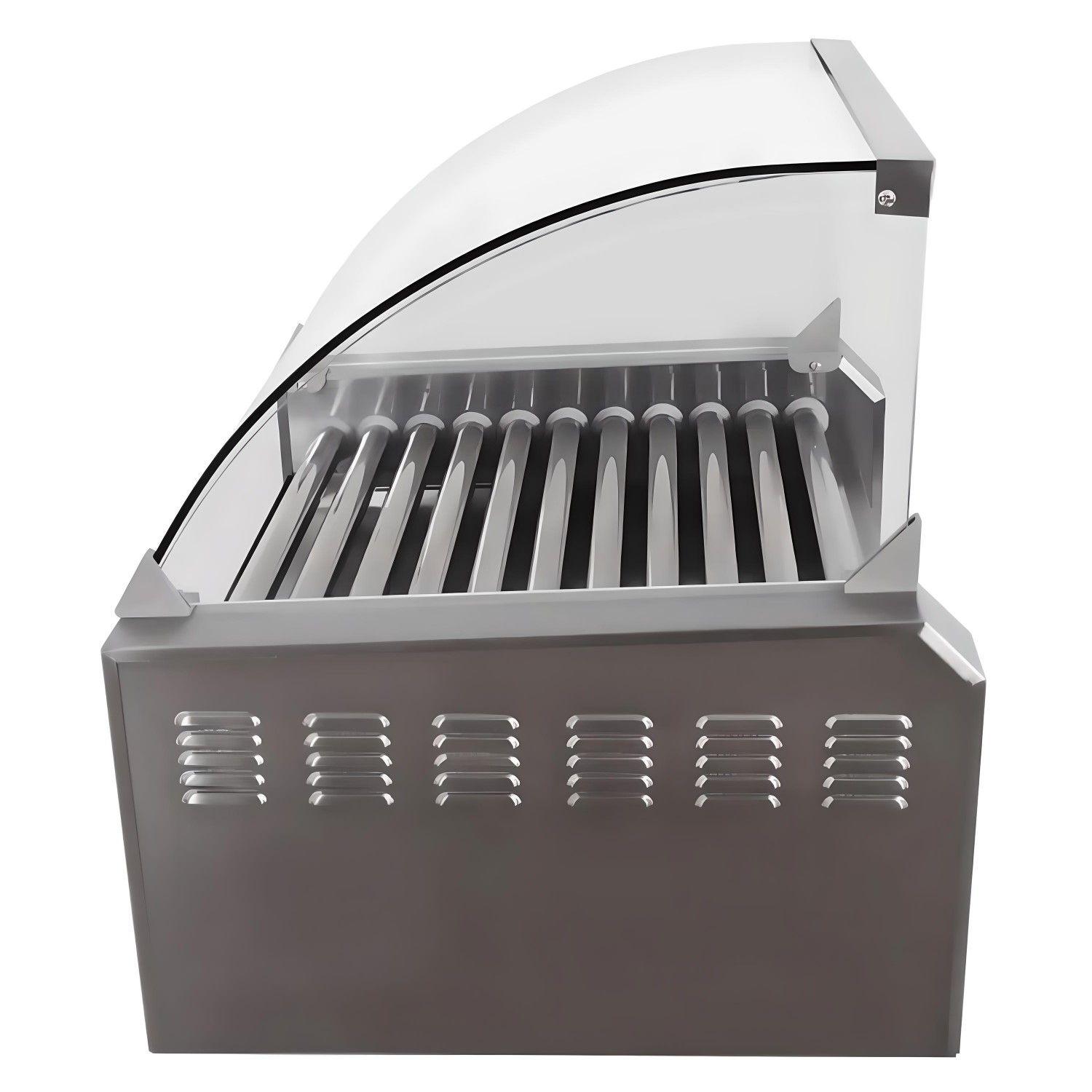Máquina de Completos Roller Hot Dog 11 Rodillos con cajonera temperada-5
