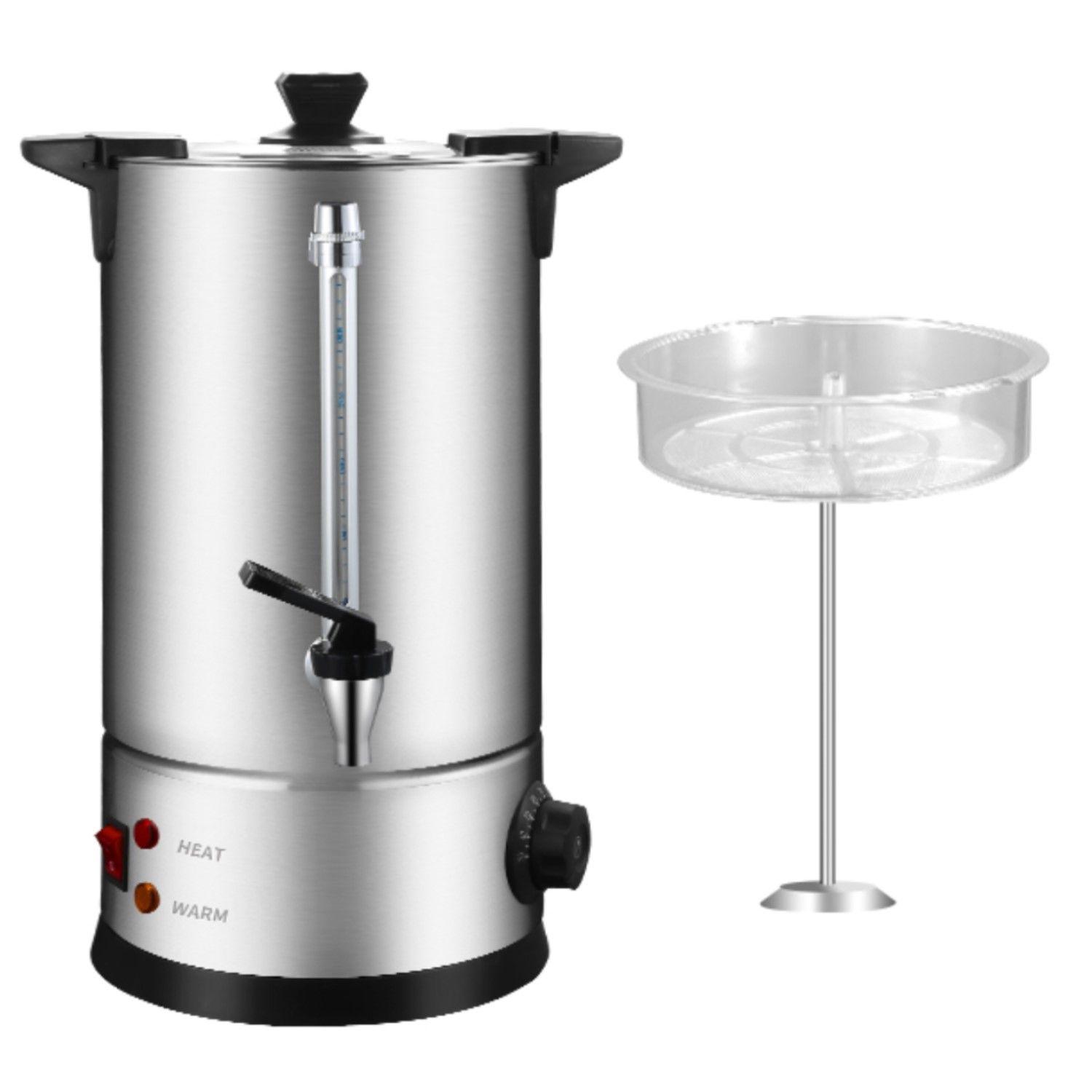 Cafetera Percolador Ind. 8 Litros Doble Capa Acero Inox-0