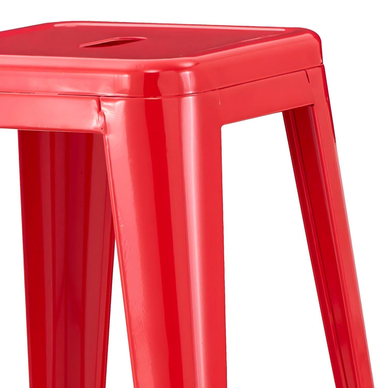 Piso Alto Tolix Rojo 1 Unidad-2