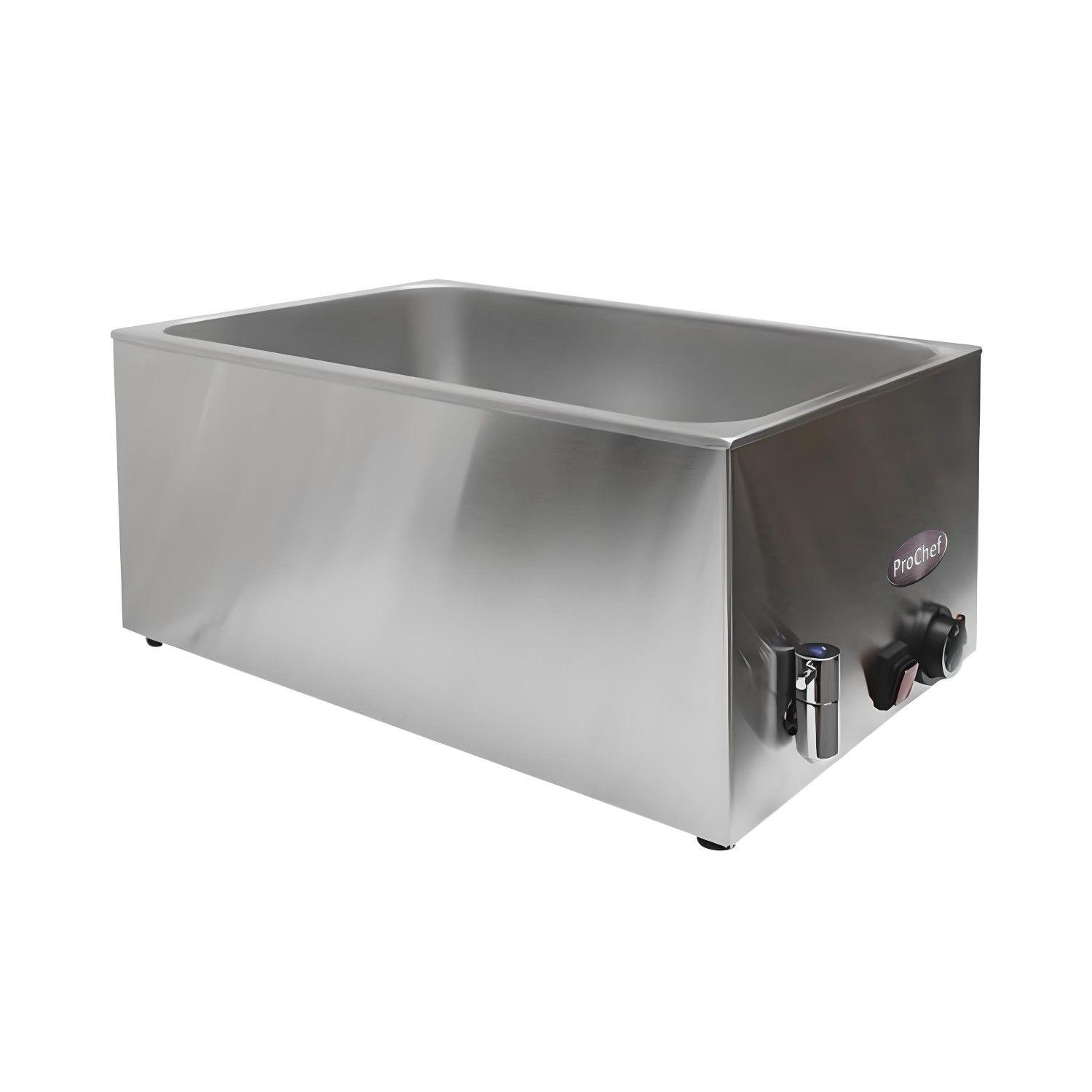 Baño María Eléctrico 20 Lt Con Despiche GN 1/1-5
