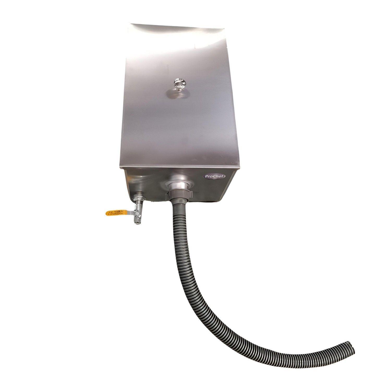 Cámara Desgrasadora 25 Lt. 40x25x25 cm. Acero Inoxidable-5