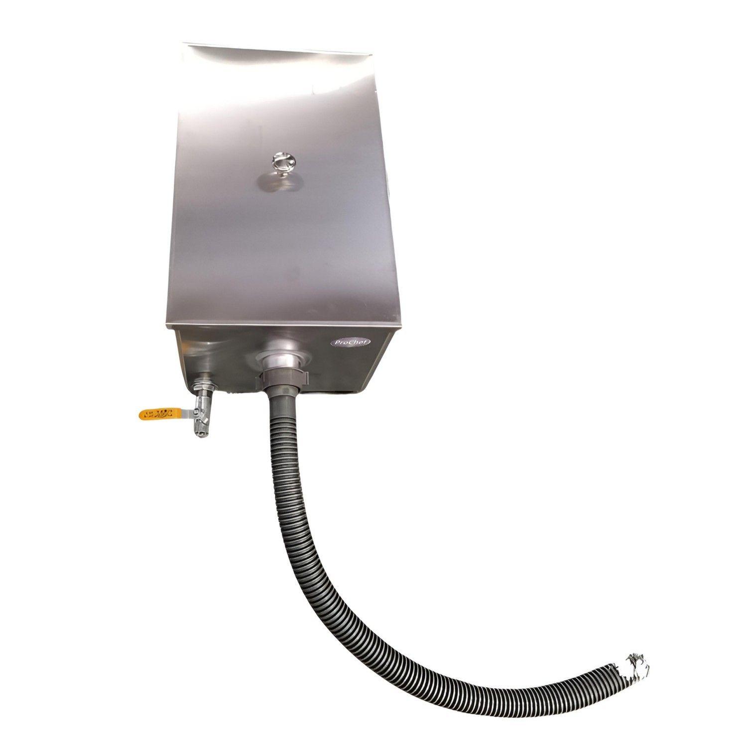 Cámara Desgrasadora 25 Lt. 40x25x25 cm. Acero Inoxidable-6