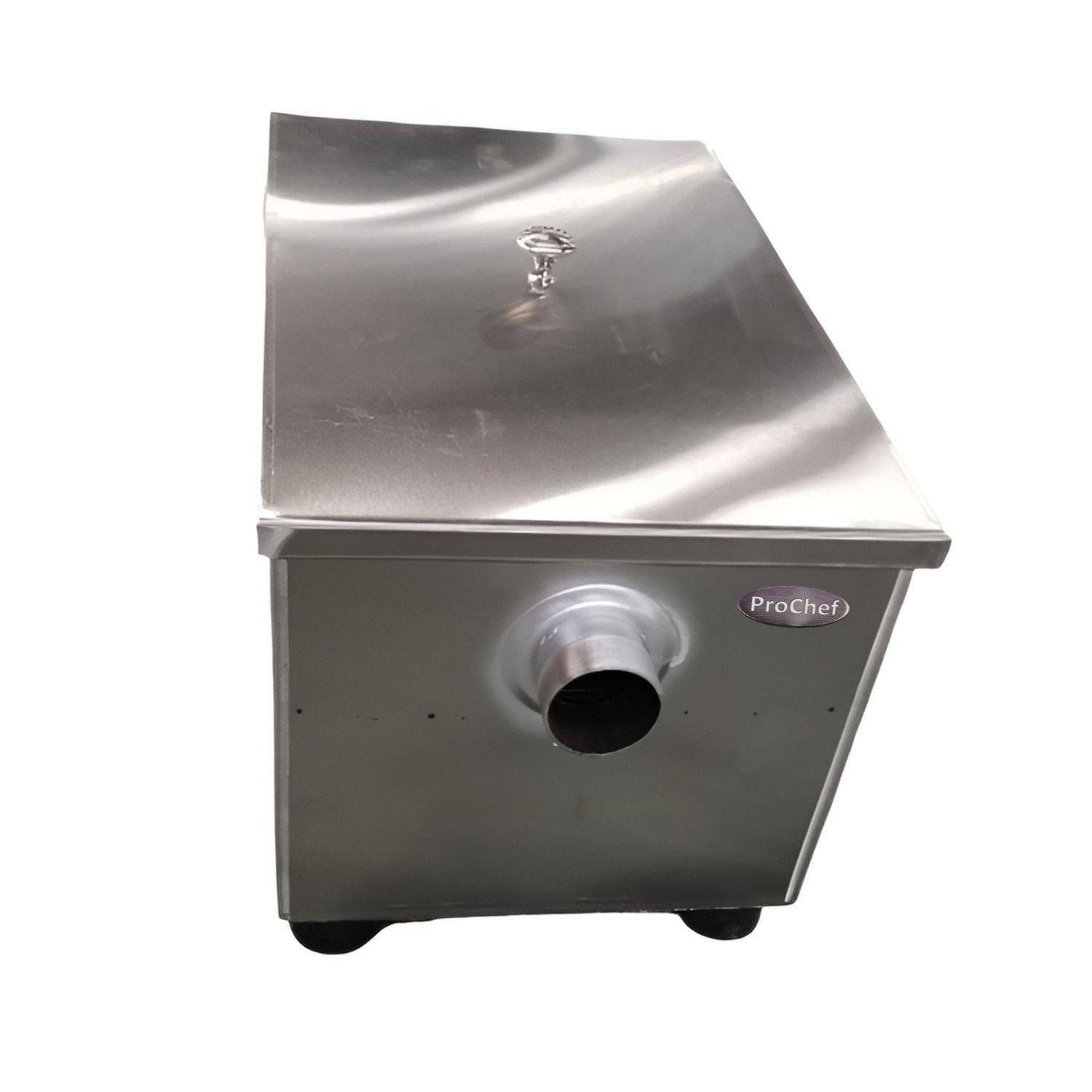 Cámara Desgrasadora 25 Lt. 40x25x25 cm. Acero Inoxidable-7