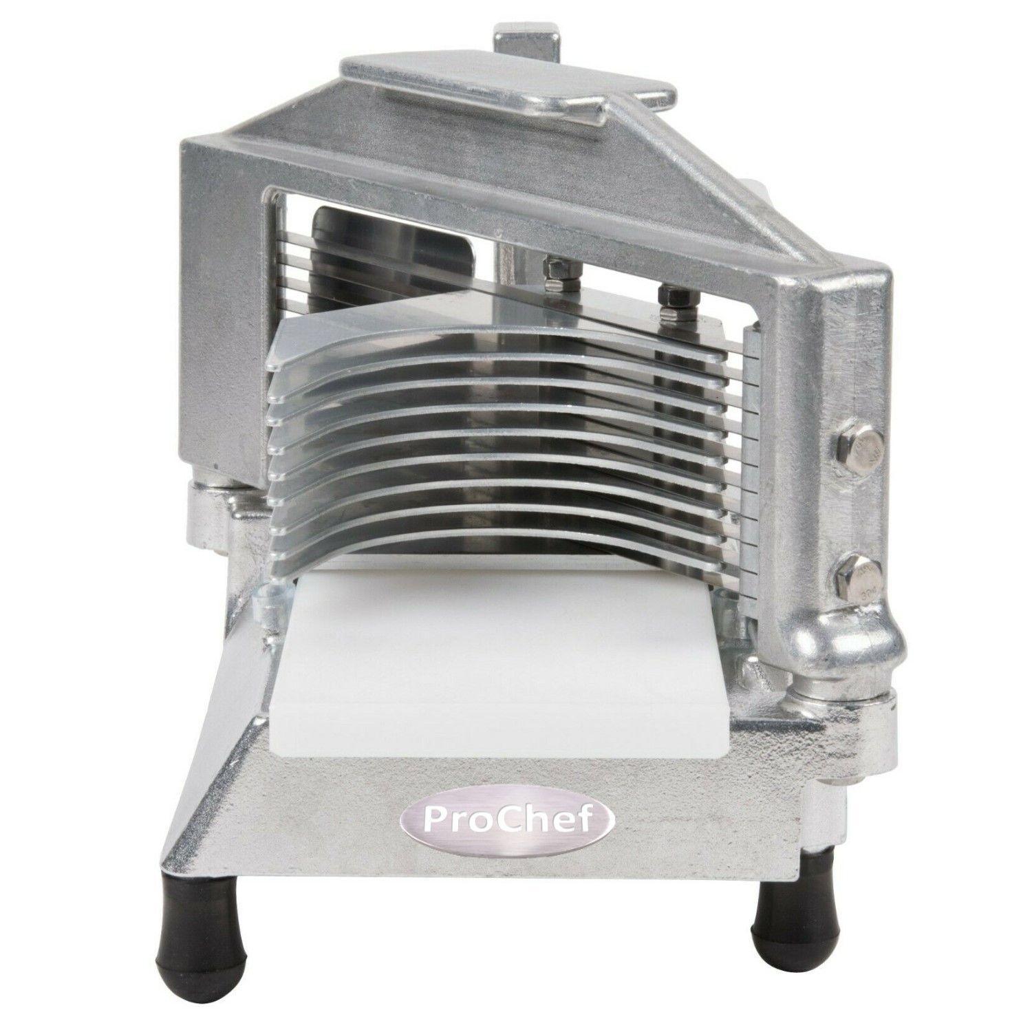 Cortadora rebanadora manual de tomates acero inox.-1
