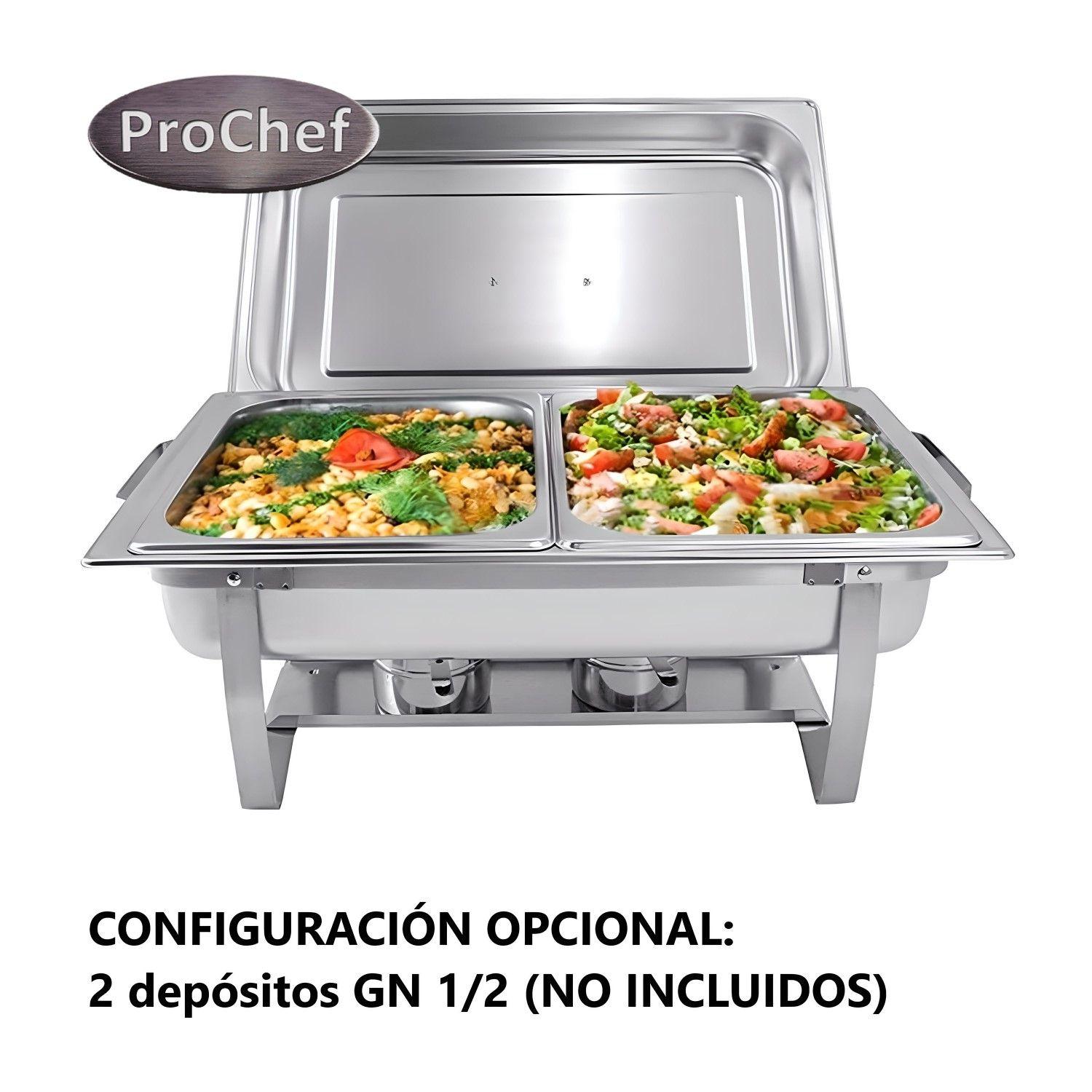 Chafer Acero Inoxidable 9 Litros GN 1/1-6